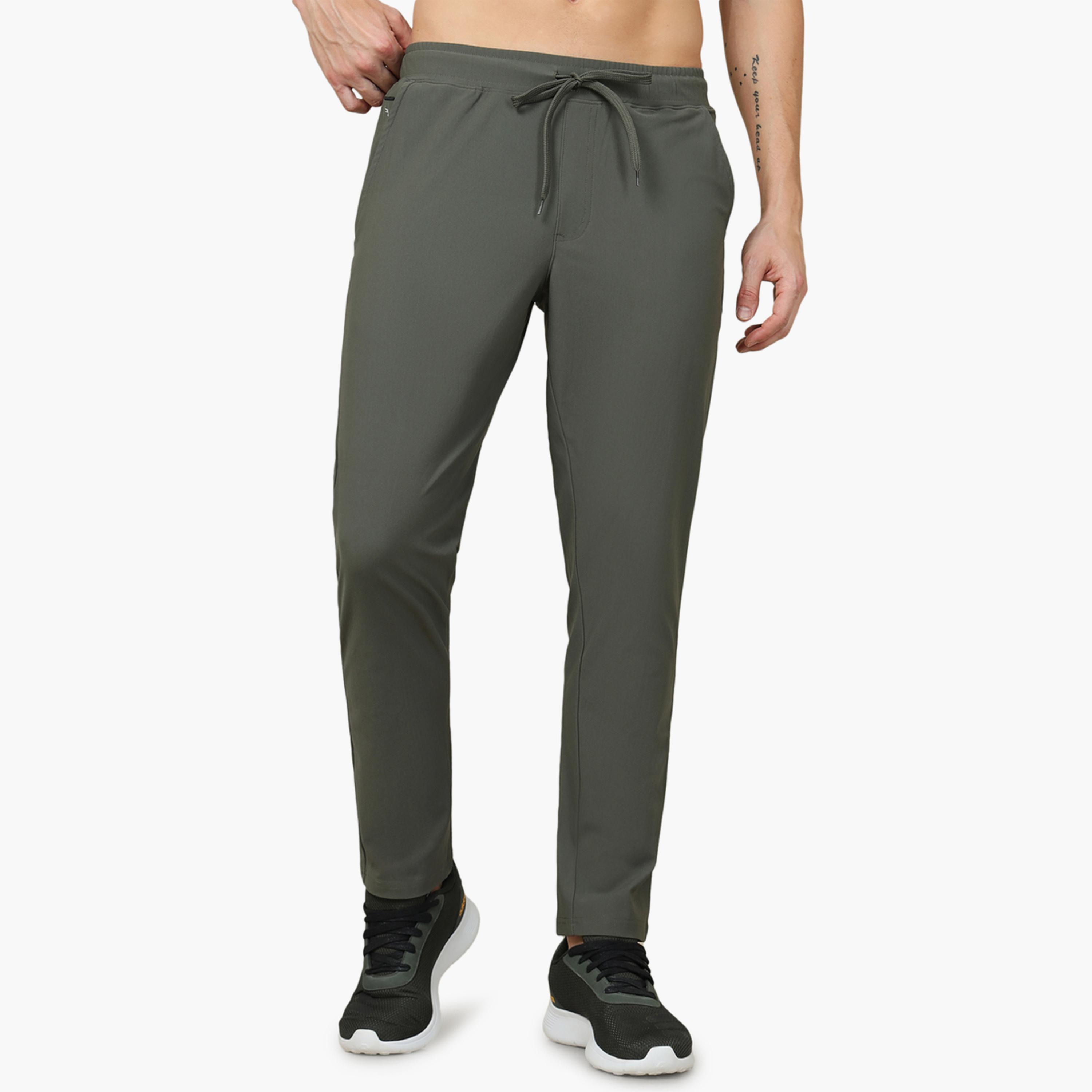Technosport X Styli Solid 4-Way Stretch Track Pants-men-clothing-sportswearandactivewear-bottoms-joggers-image-1