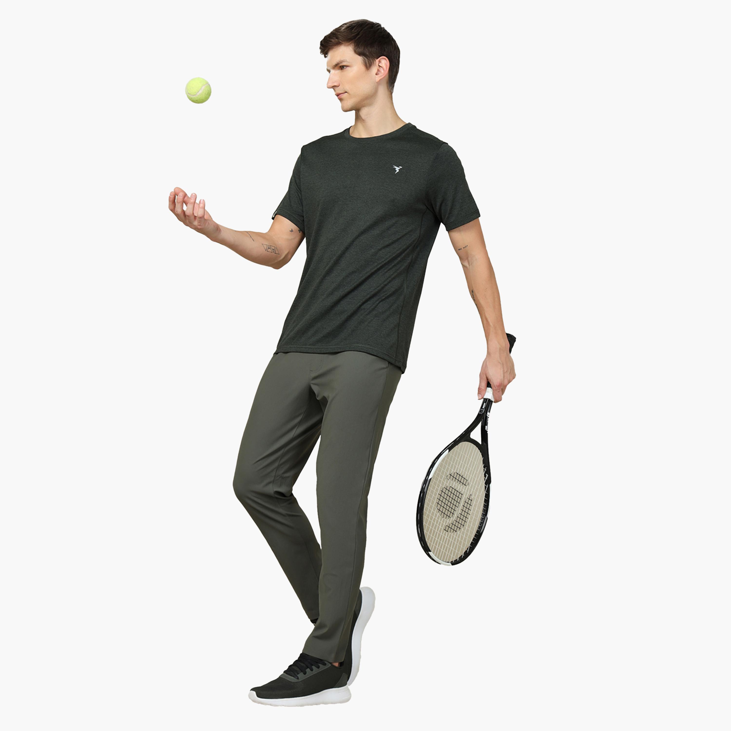 Technosport X Styli Solid 4-Way Stretch Track Pants-men-clothing-sportswearandactivewear-bottoms-joggers-image-2