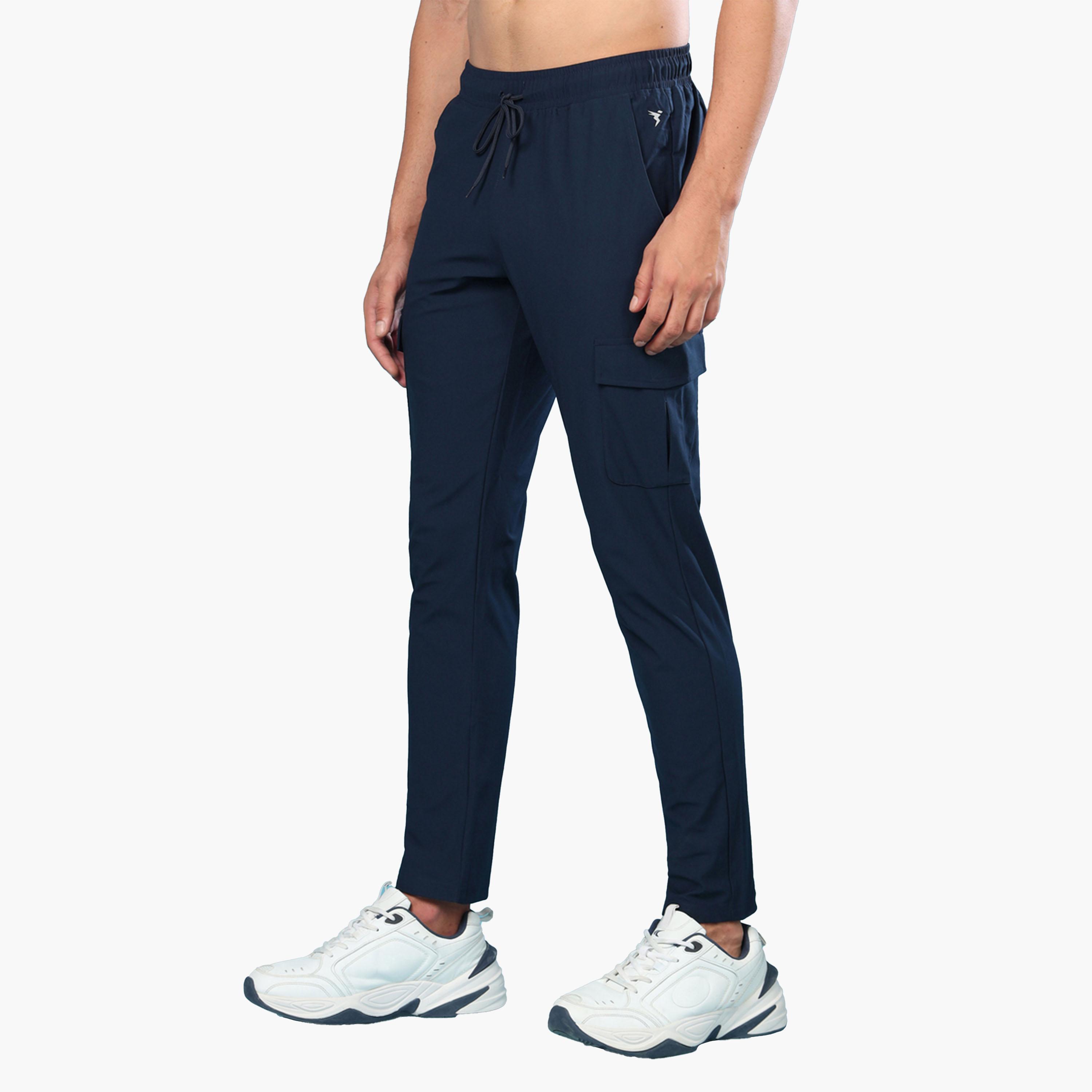 Technosport X Styli Solid 4-Way Stretch Cargo Track Pants-men-clothing-sportswearandactivewear-bottoms-joggers-image-3
