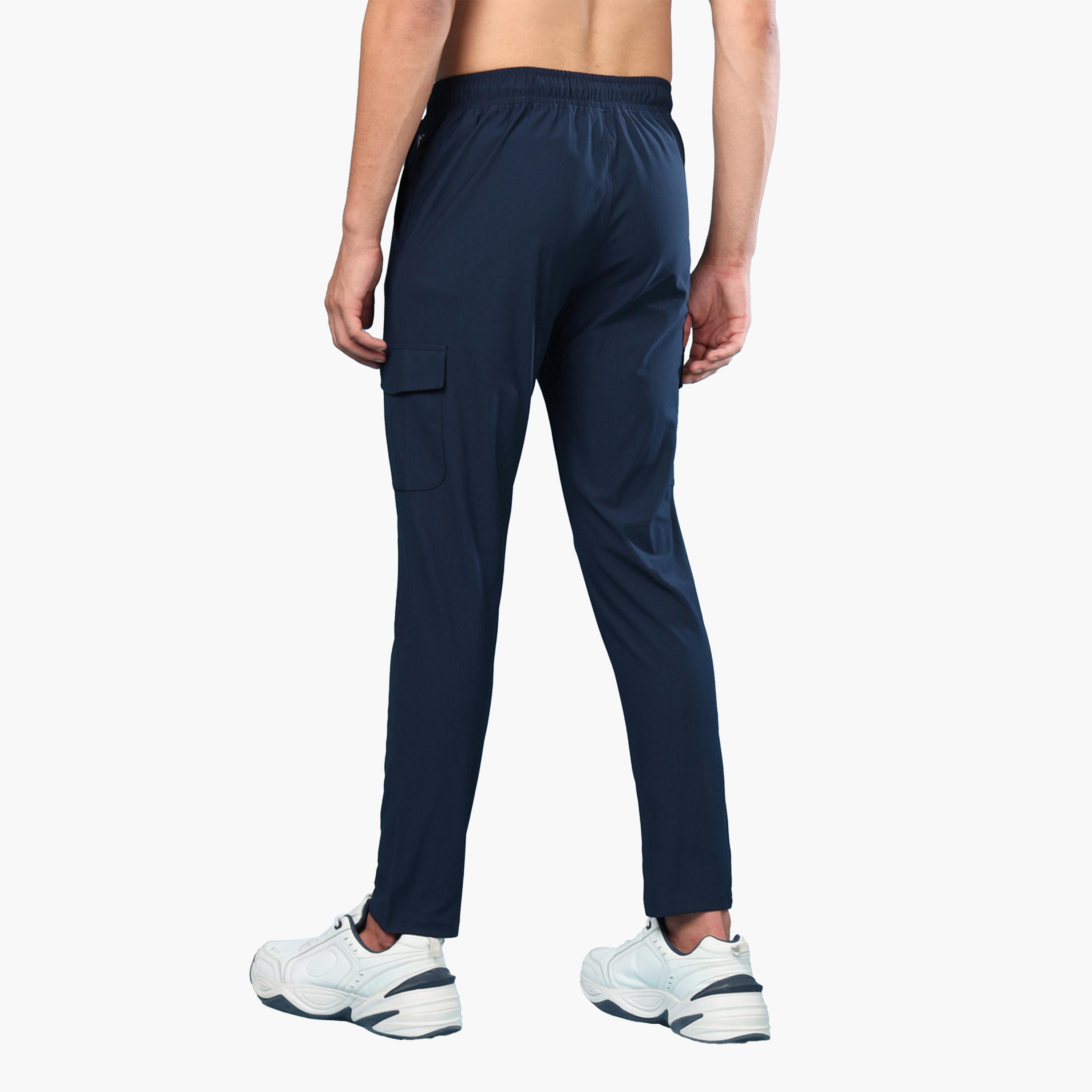 Technosport X Styli Solid 4-Way Stretch Cargo Track Pants-men-clothing-sportswearandactivewear-bottoms-joggers-image-4