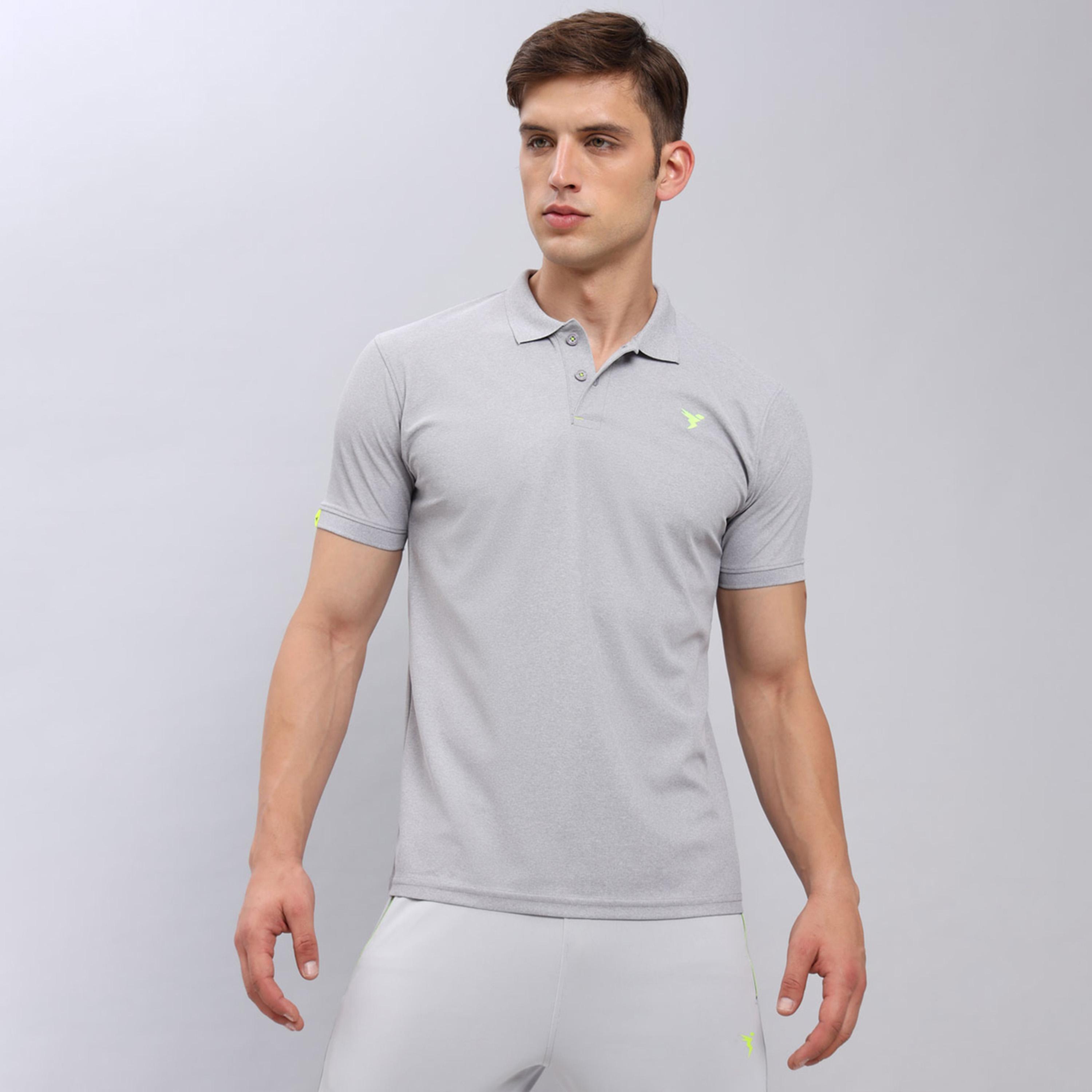 Technosport x Styli Solid Short Sleeve Polo T-Shirt-men-clothing-sportswearandactivewear-tshirtsandpolos-image-1