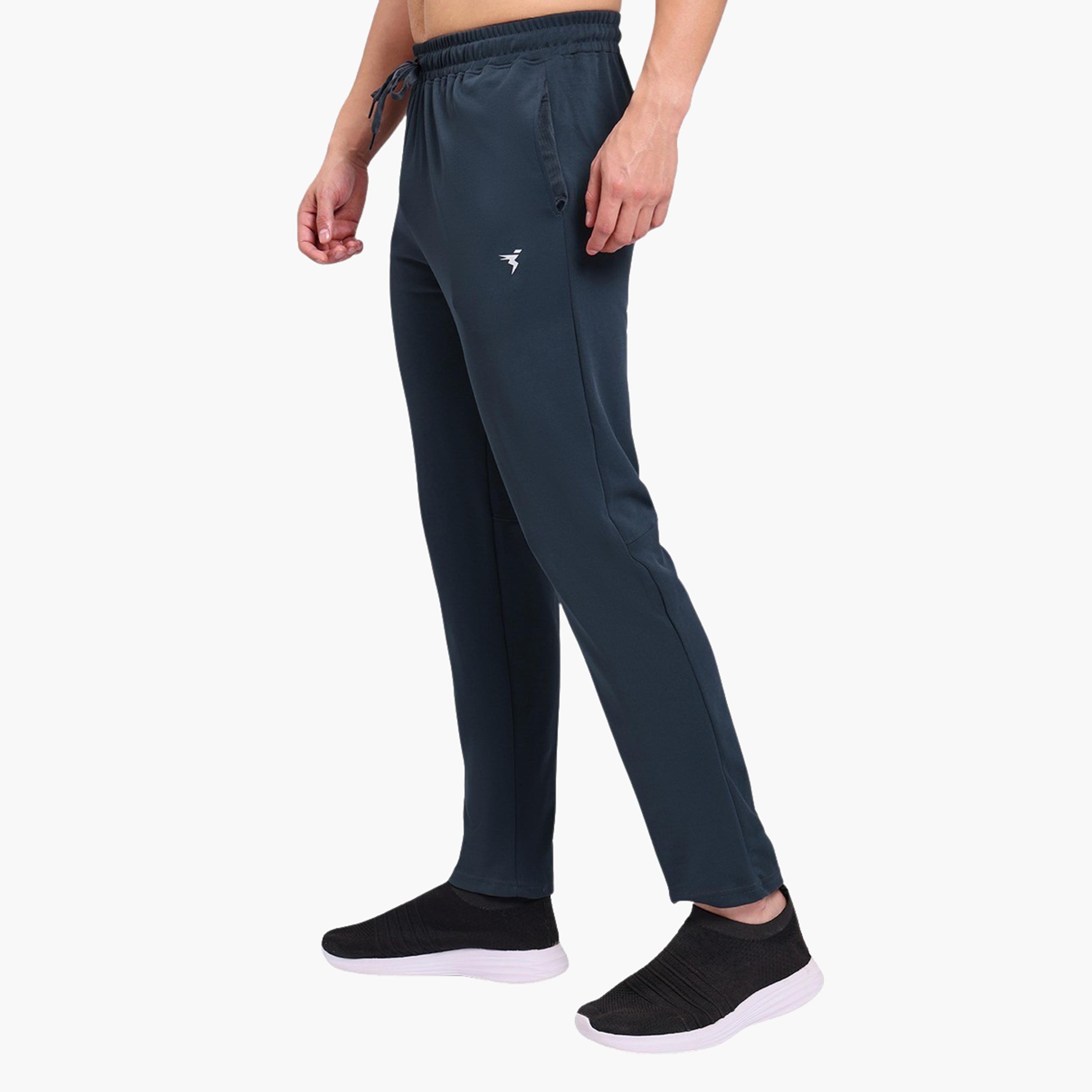 Technosport x Styli Solid 4-Way Stretch Track Pants-men-clothing-sportswearandactivewear-bottoms-joggers-image-2