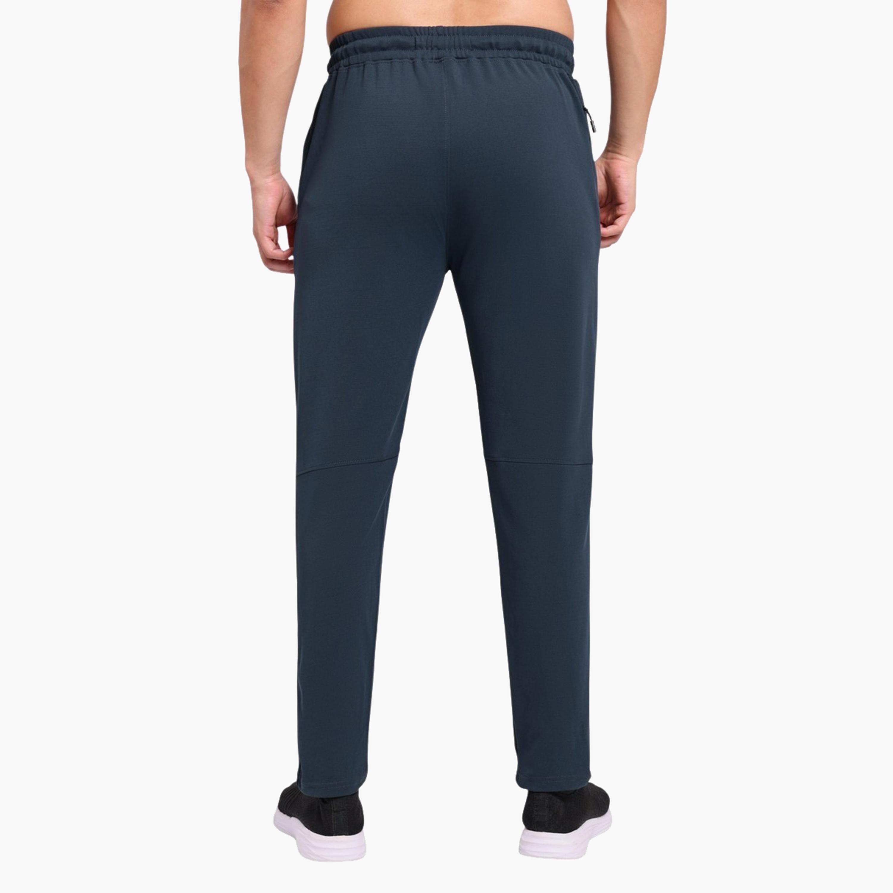Technosport x Styli Solid 4-Way Stretch Track Pants-men-clothing-sportswearandactivewear-bottoms-joggers-image-4