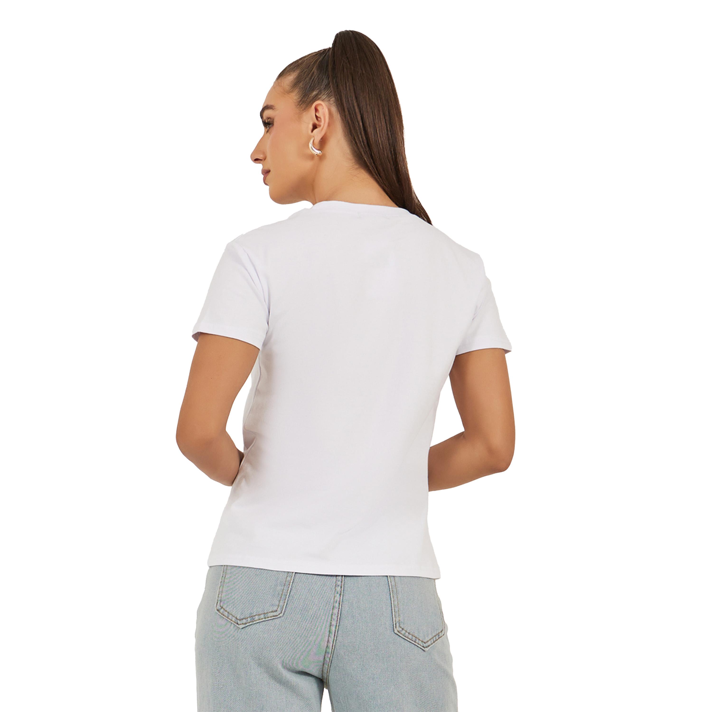 Styli Fitted Short Sleeve Floral Applique T-Shirt-women-clothing-tshirts-image-4