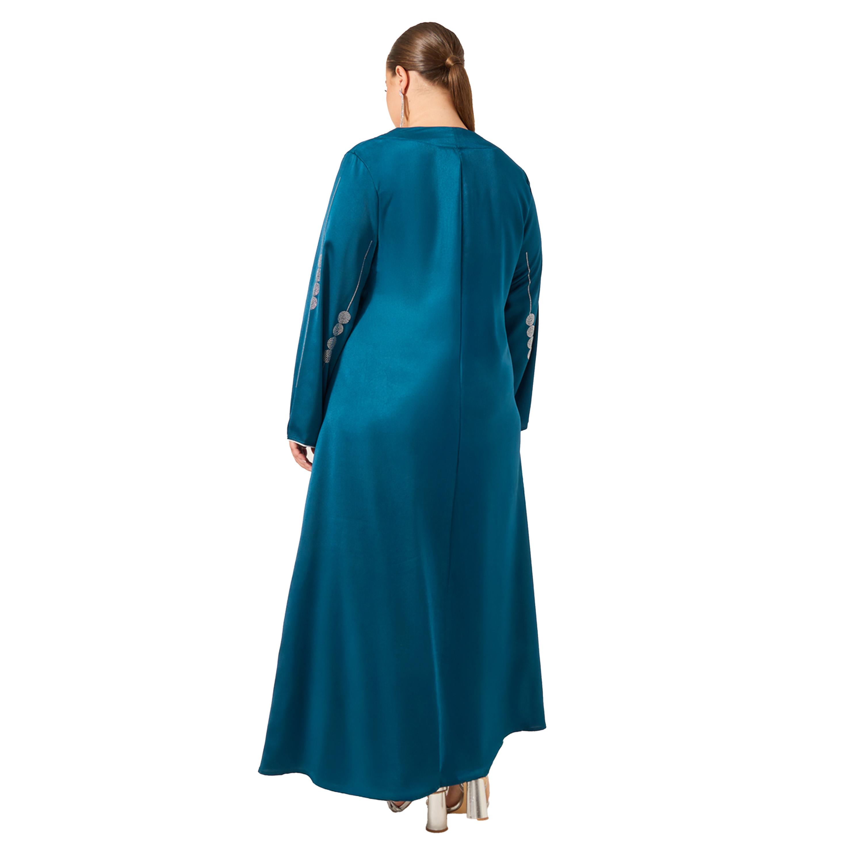Styli Plus Size Embellished Sweetheart Neck Jalabiya-women-arabicclothing-jalabiyas-image-5