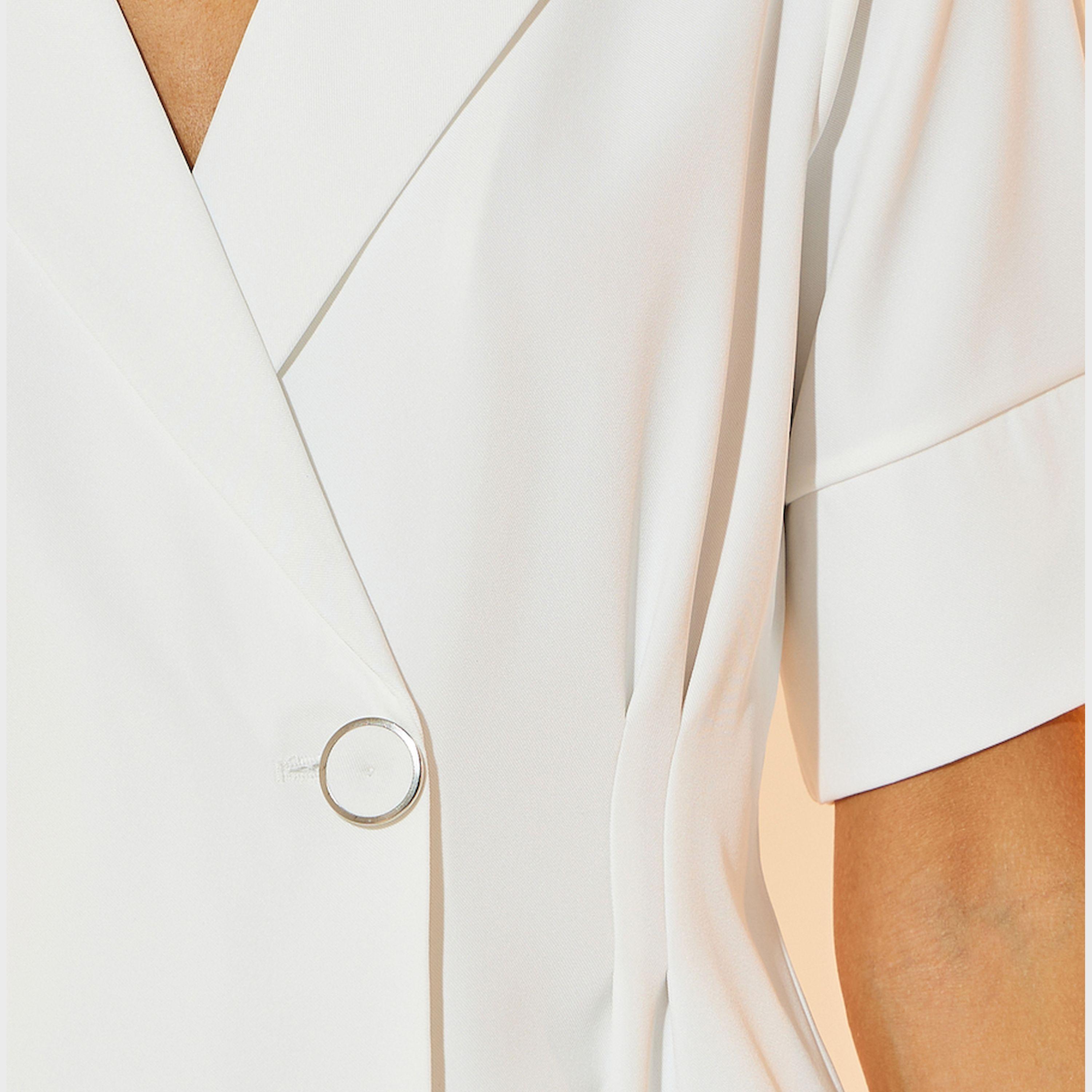 Take Two Solid Notch Lapel Wrap Front Top-women-clothing-shirtsandblouses-blouses-image-4