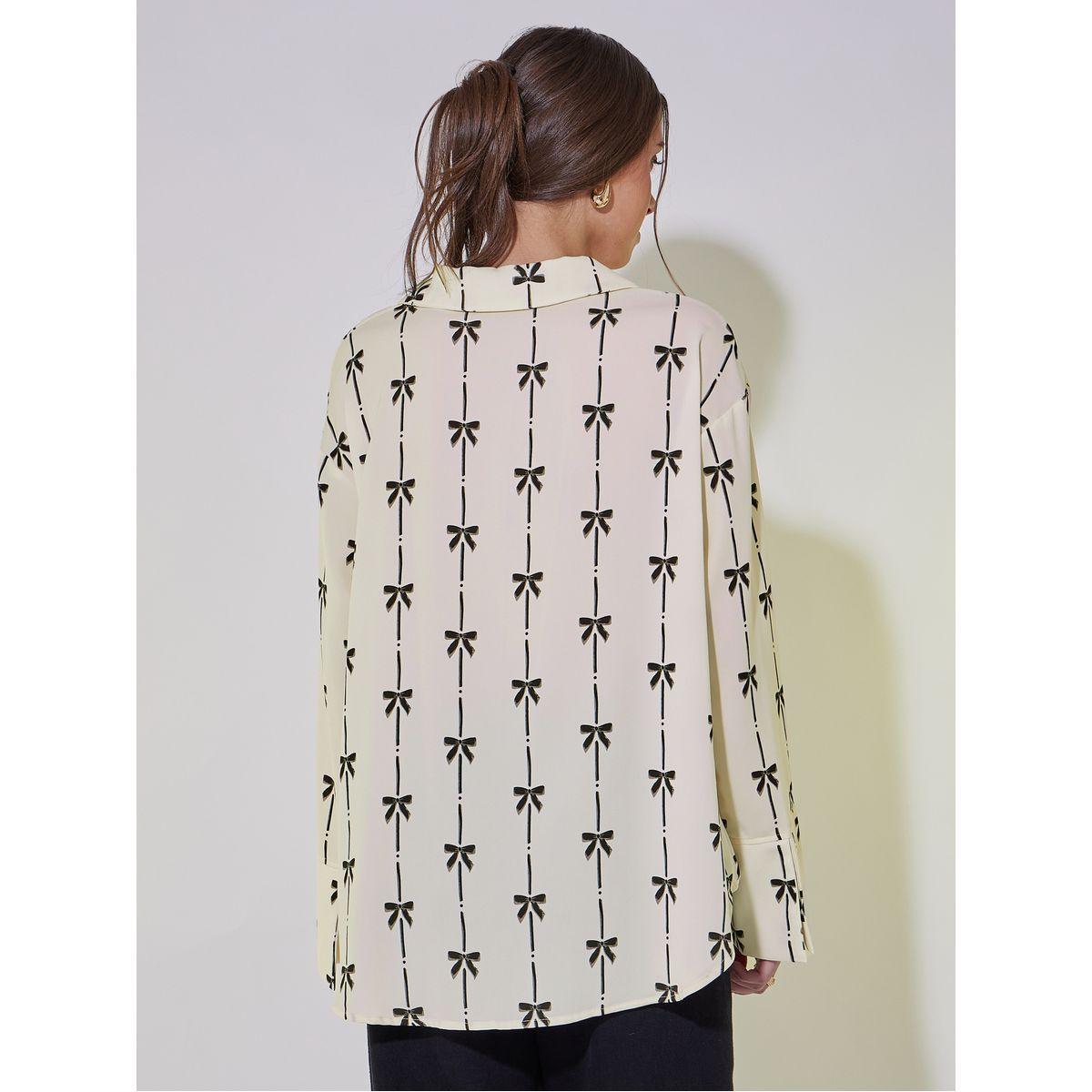بلوزة بطبعات فيونكة وأكمام طويلة مع أزرار-women-clothing-shirtsandblouses-shirts-image-4