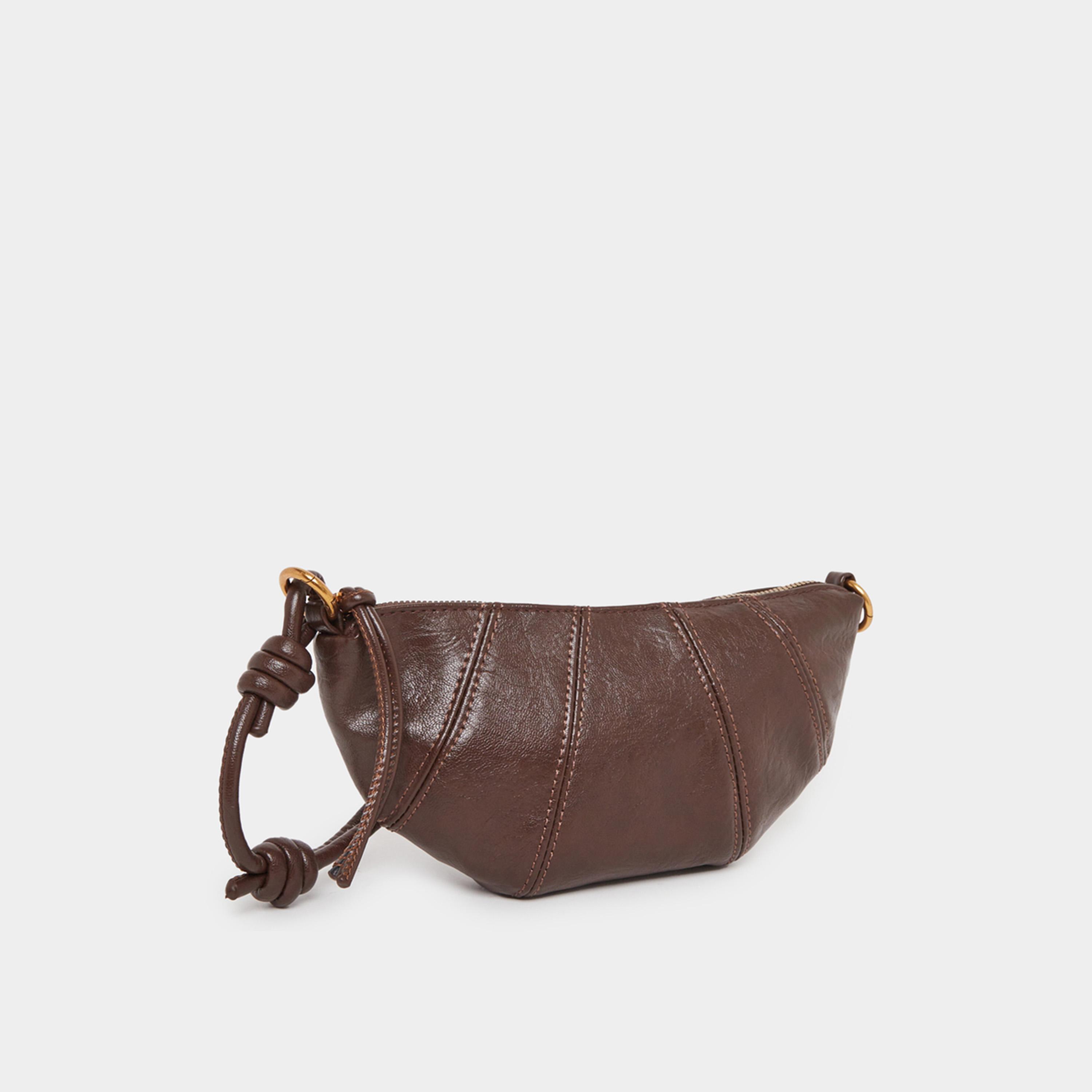 Styli Stitch Detail Half Moon Crossbody Bag-women-bagsandwallets-handbags-image-1
