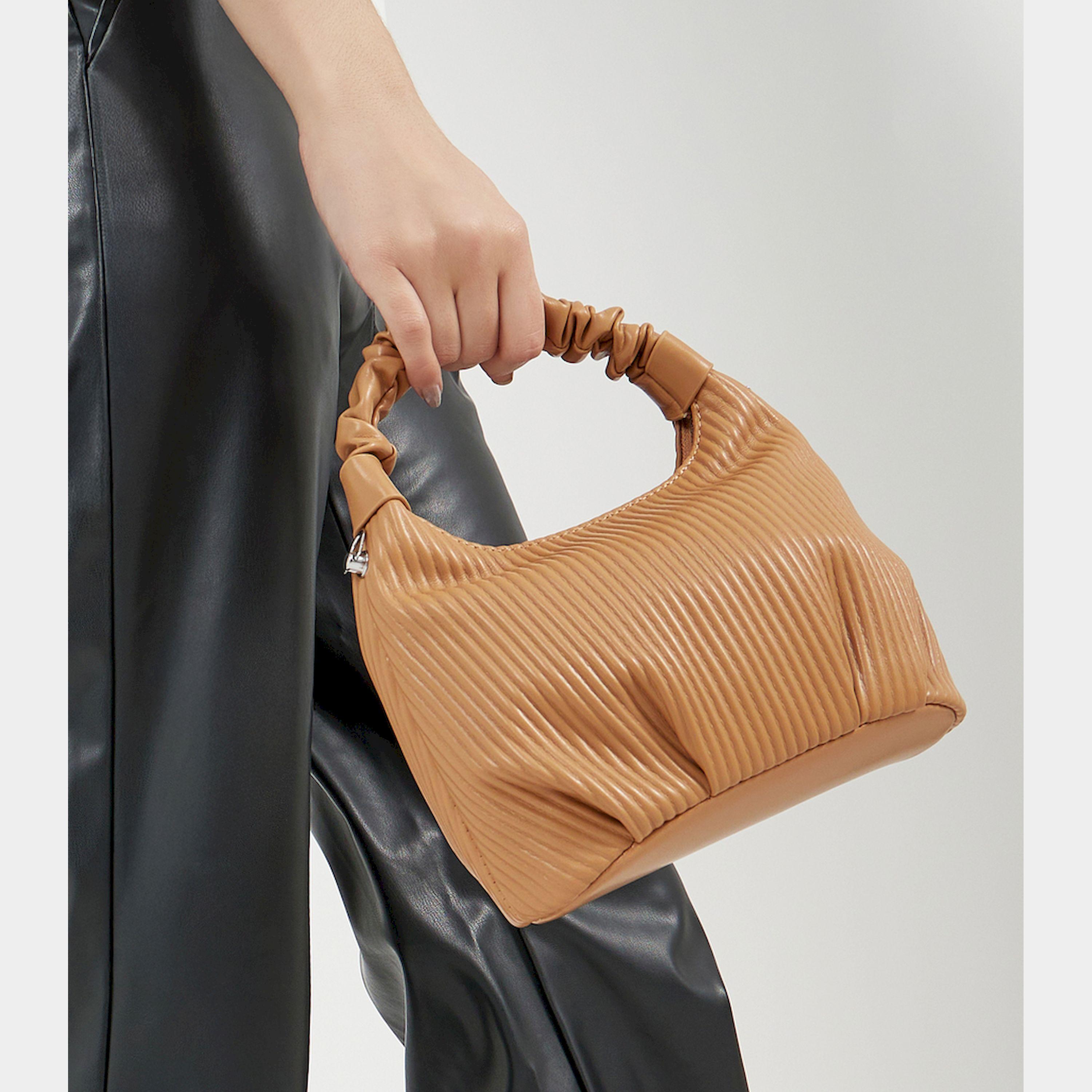 Styli Textured Mini Handbag With Detachable Strap-women-bagsandwallets-handbags-image-3