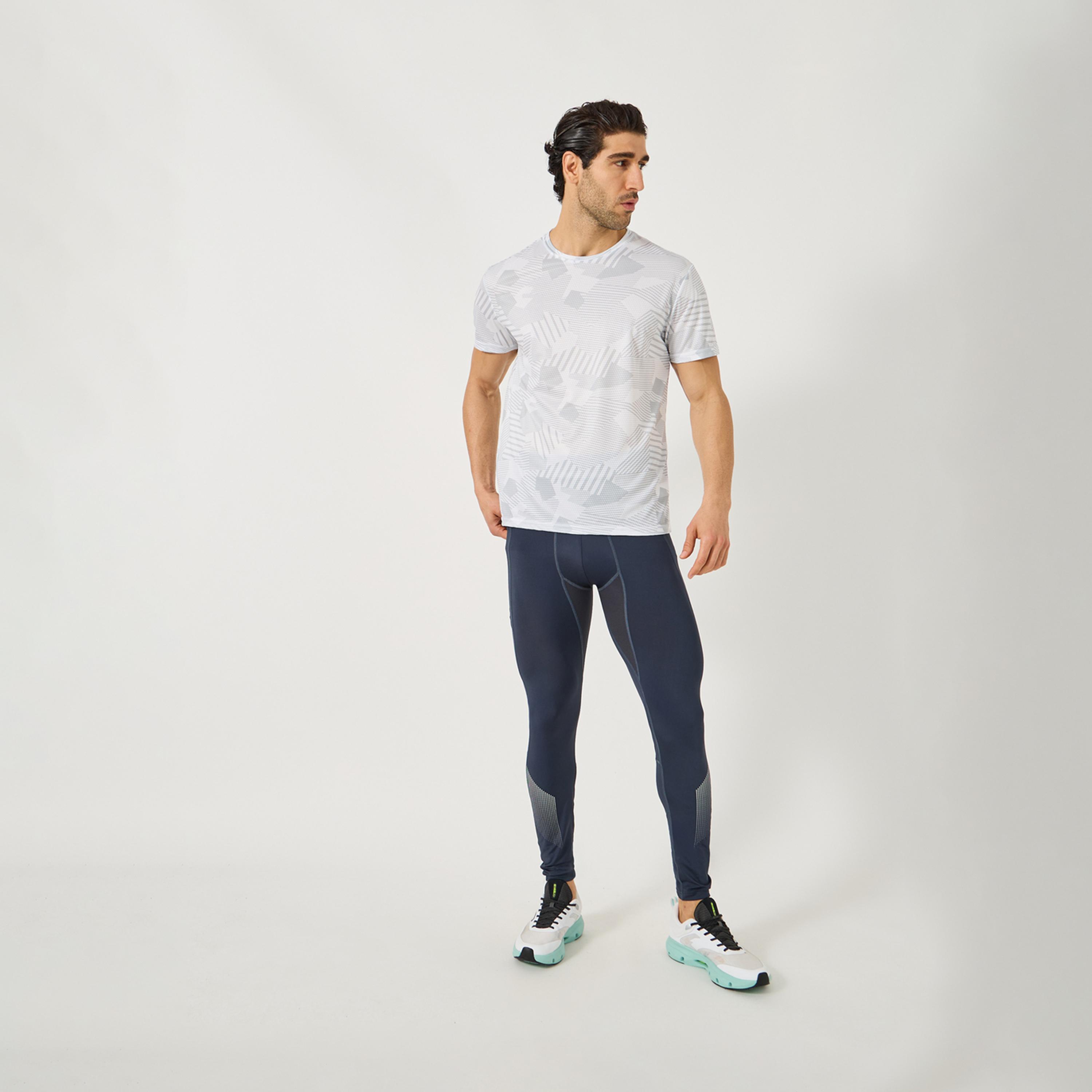 ستايلي - بنطال رياضي للتدريب بحزام خصر مطبوع-men-clothing-sportswearandactivewear-bottoms-joggers-image-2