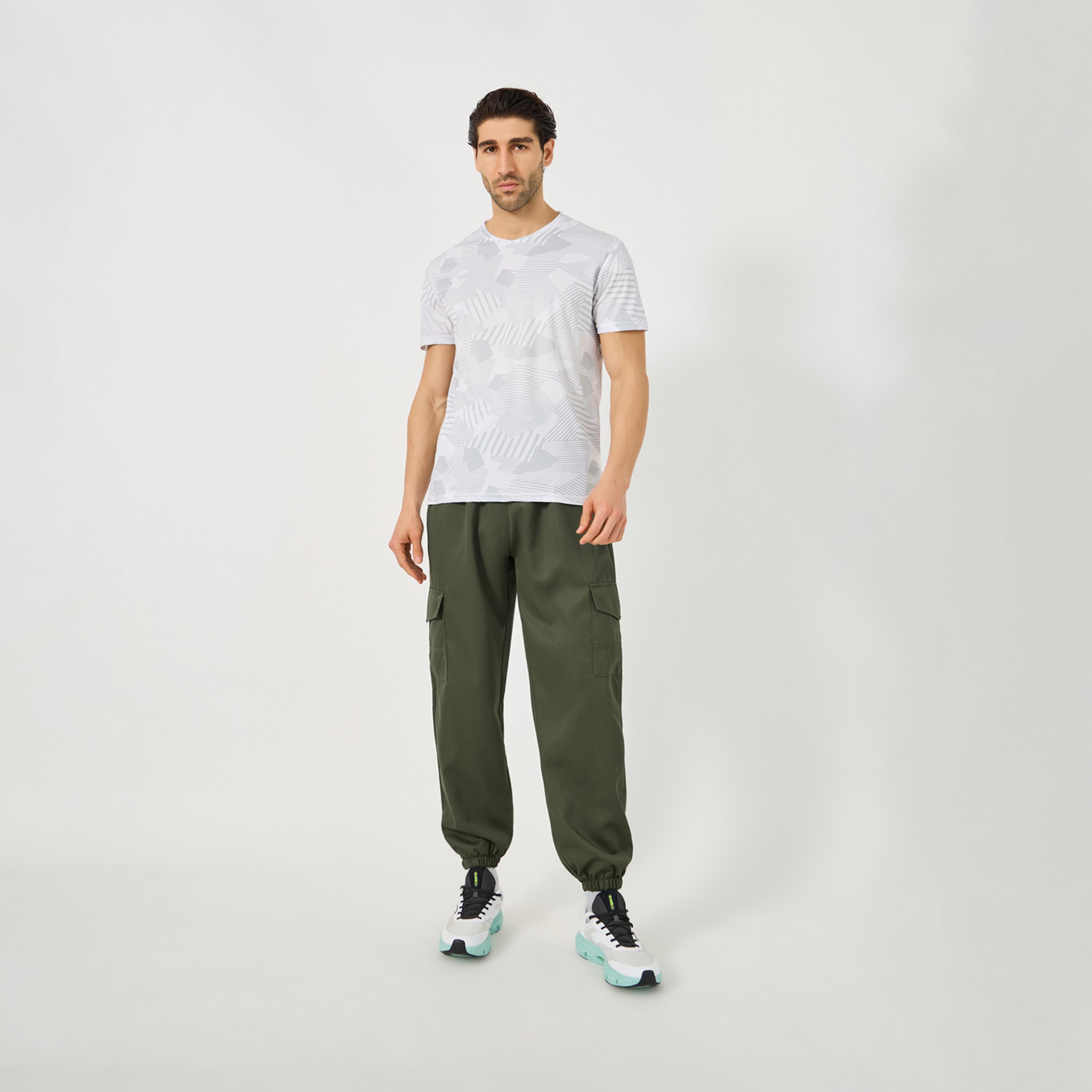Styli Mid Rise Slim Fit Cargo Pant with Drawstring-men-clothing-sportswearandactivewear-bottoms-image-2
