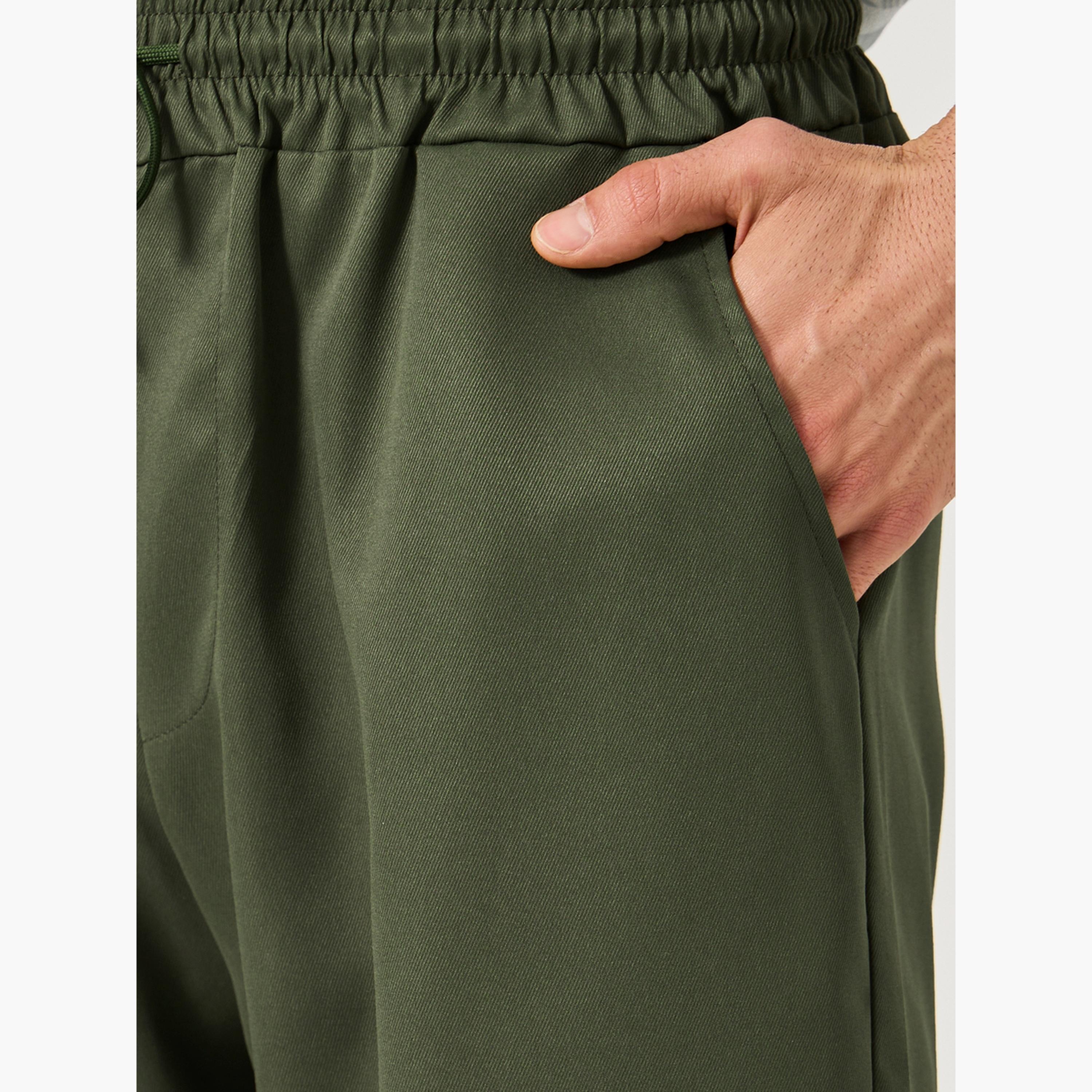 Styli Mid Rise Slim Fit Cargo Pant with Drawstring-men-clothing-sportswearandactivewear-bottoms-image-3