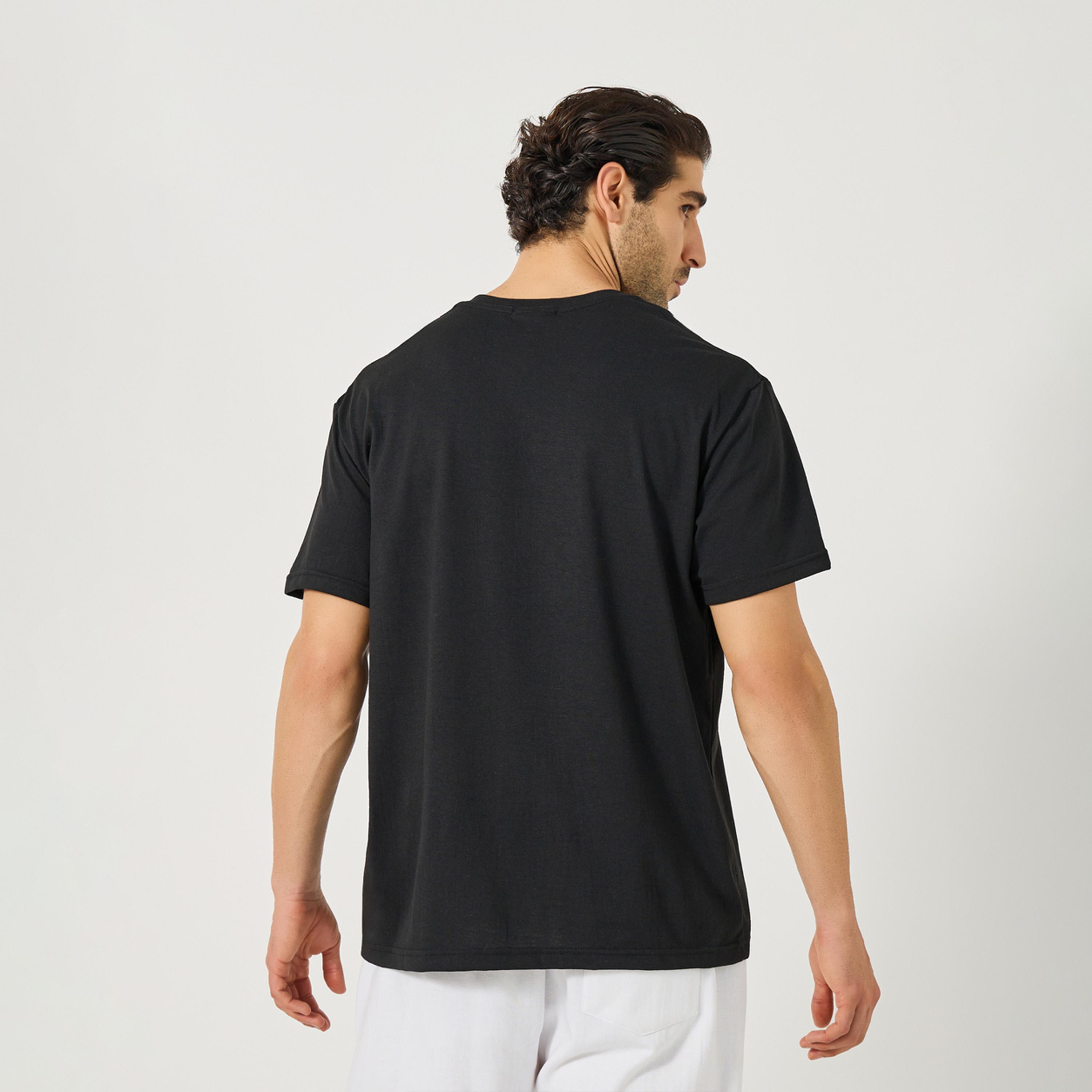 Styli Graphic Print Round Neck Oversized T-Shirt-men-clothing-tshirtsandpolos-tshirts-image-4