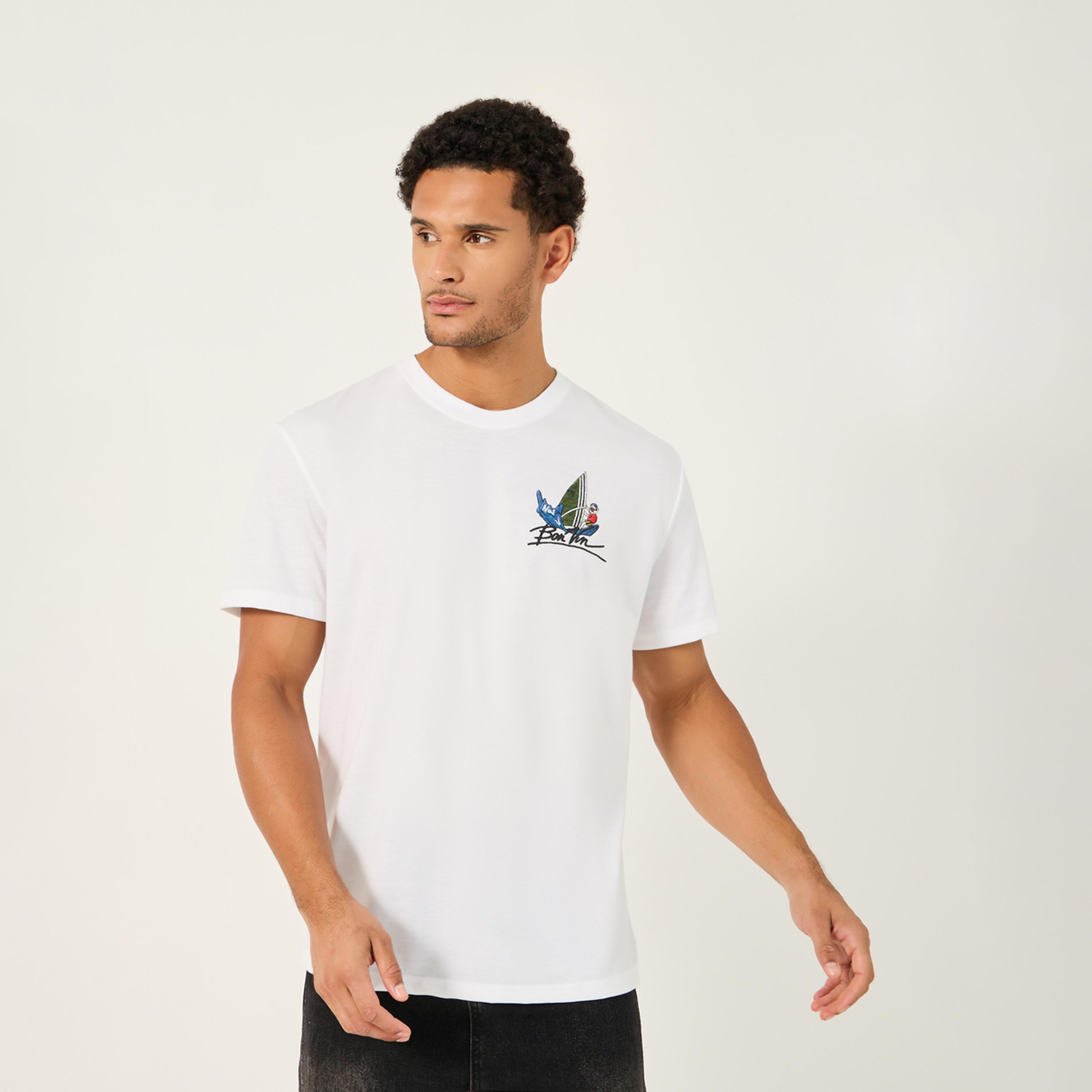 Styli Graphic Print Round Neck Oversized T-Shirt-men-clothing-tshirtsandpolos-tshirts-image-2
