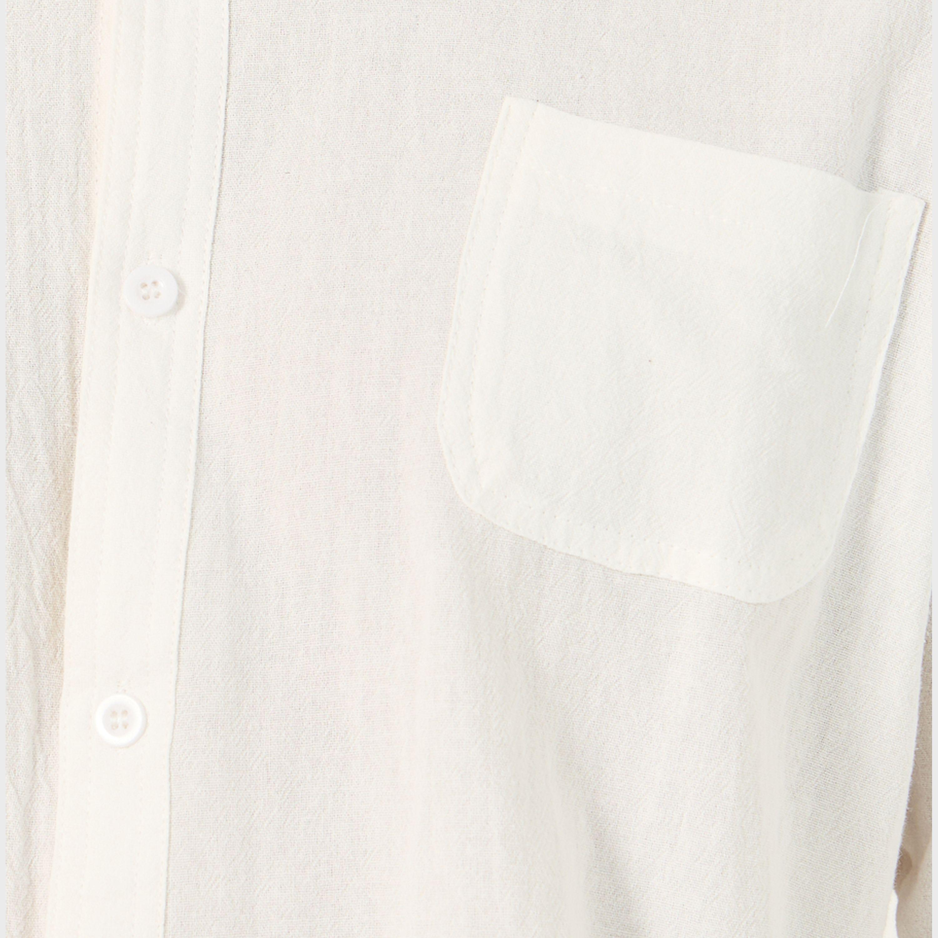 ستايلي - قميص بقصّة عادية وياقة ماندرين سادة-men-clothing-shirts-image-4