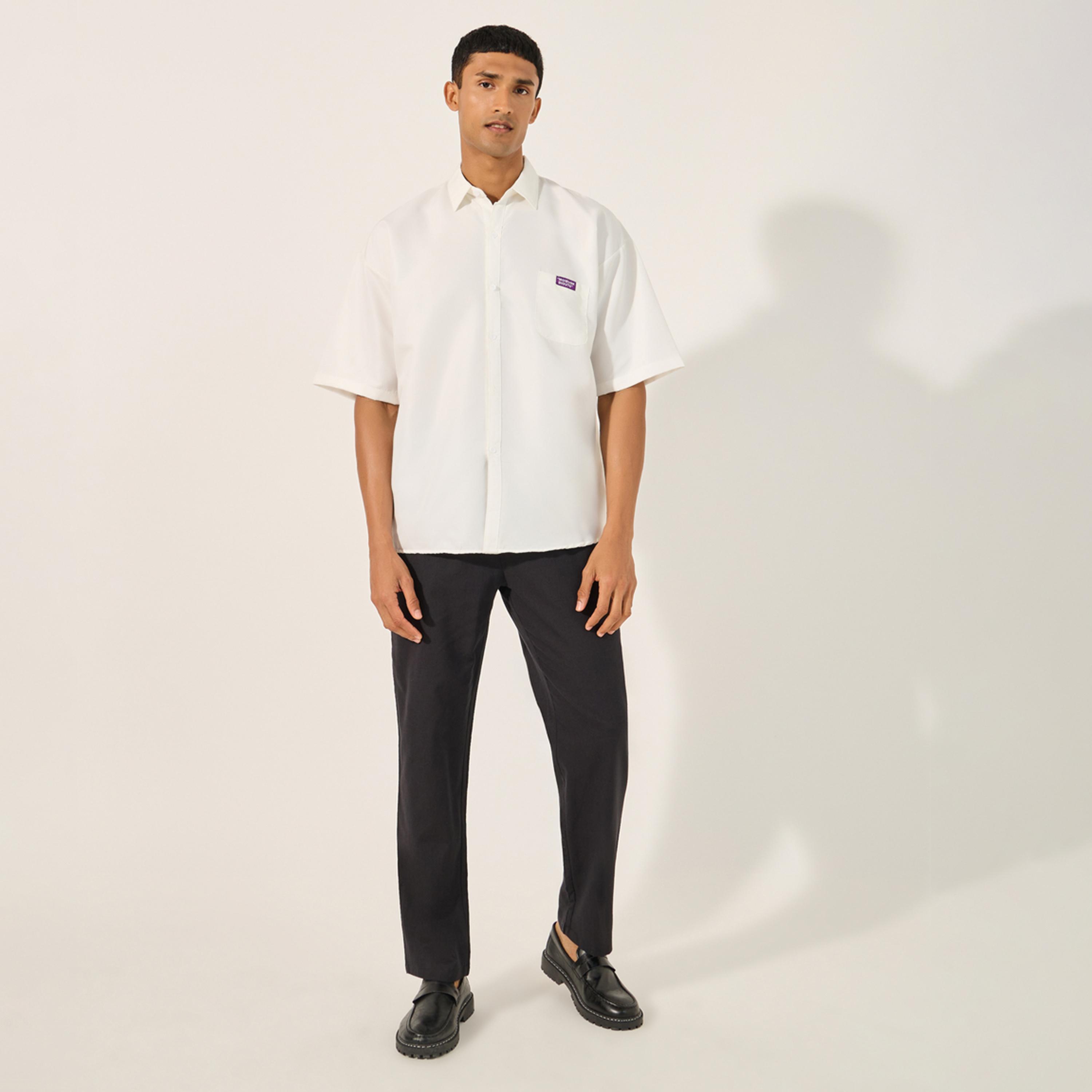 Styli Oversized Button Down Spread Collar Shirt-men-clothing-shirts-image-2
