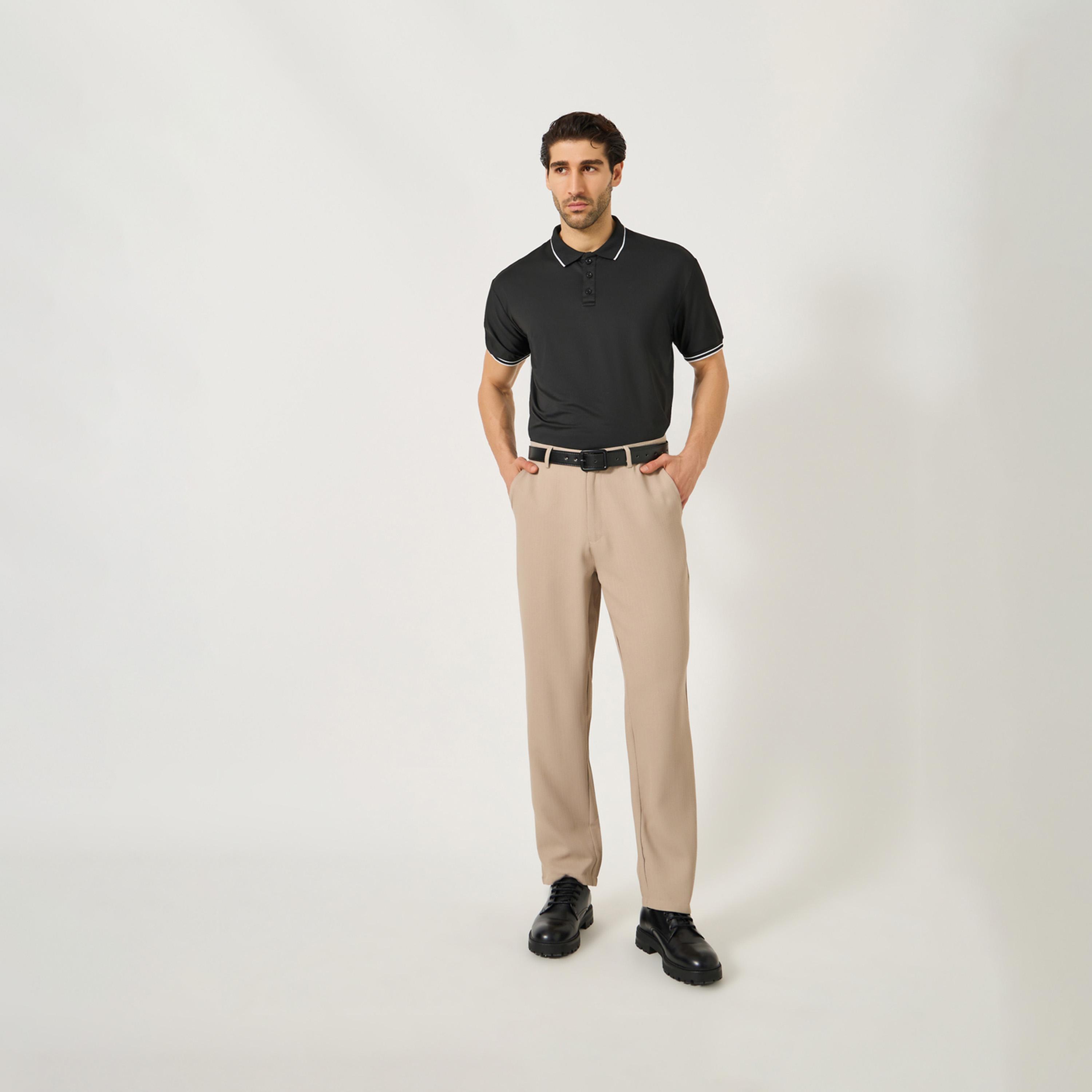 Styli Regular Fit Stretchy Polo Neck T-Shirt-men-clothing-tshirtsandpolos-polos-image-3