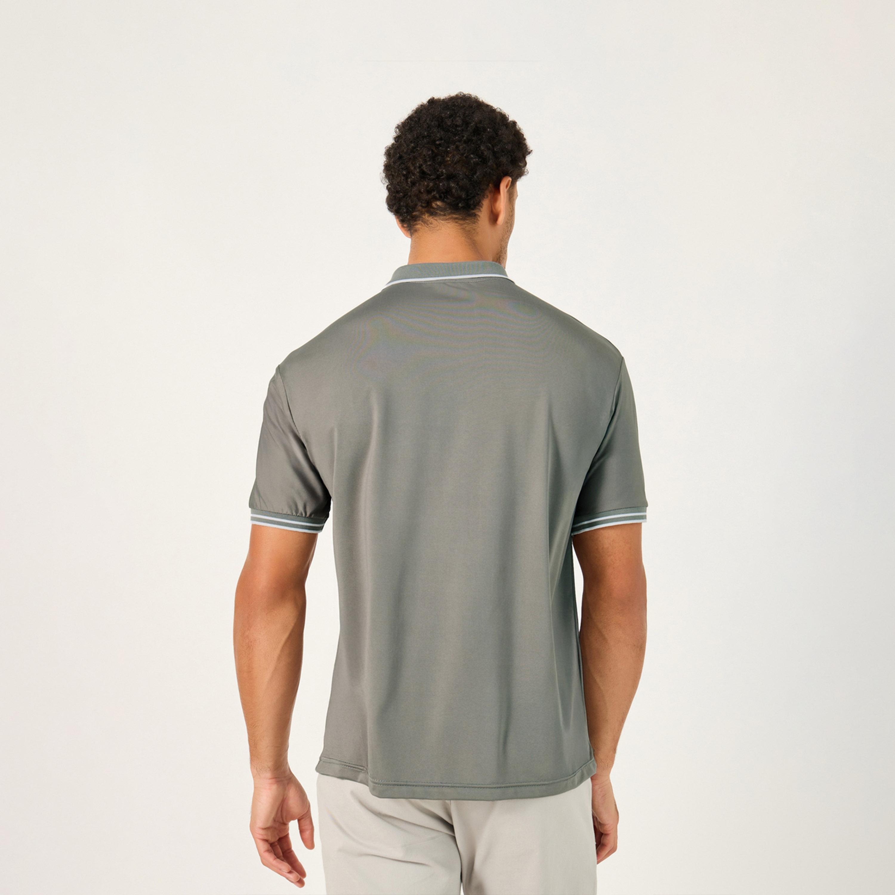 Styli Regular Fit Contrast Tipped Detail Collar Polo-men-clothing-tshirtsandpolos-polos-image-4