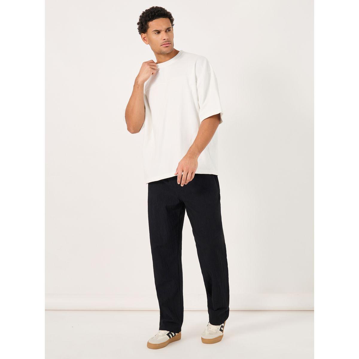 Relaxed Fit Drawcord Waist Woven Pants-men-clothing-bottoms-trousersandchinos-trousers-image-2