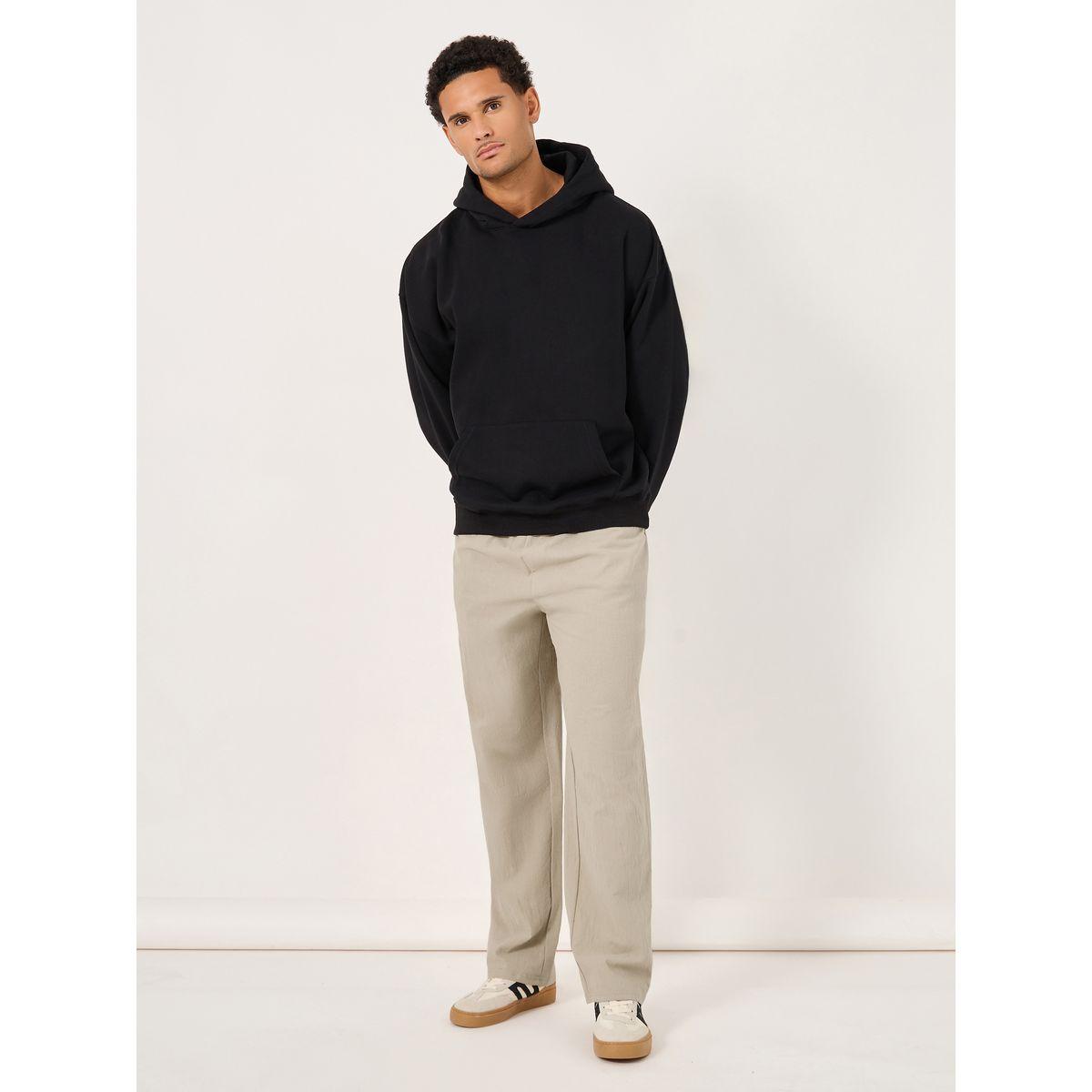 Relaxed Fit Drawcord Waist Woven Pants-men-clothing-bottoms-trousersandchinos-trousers-image-2