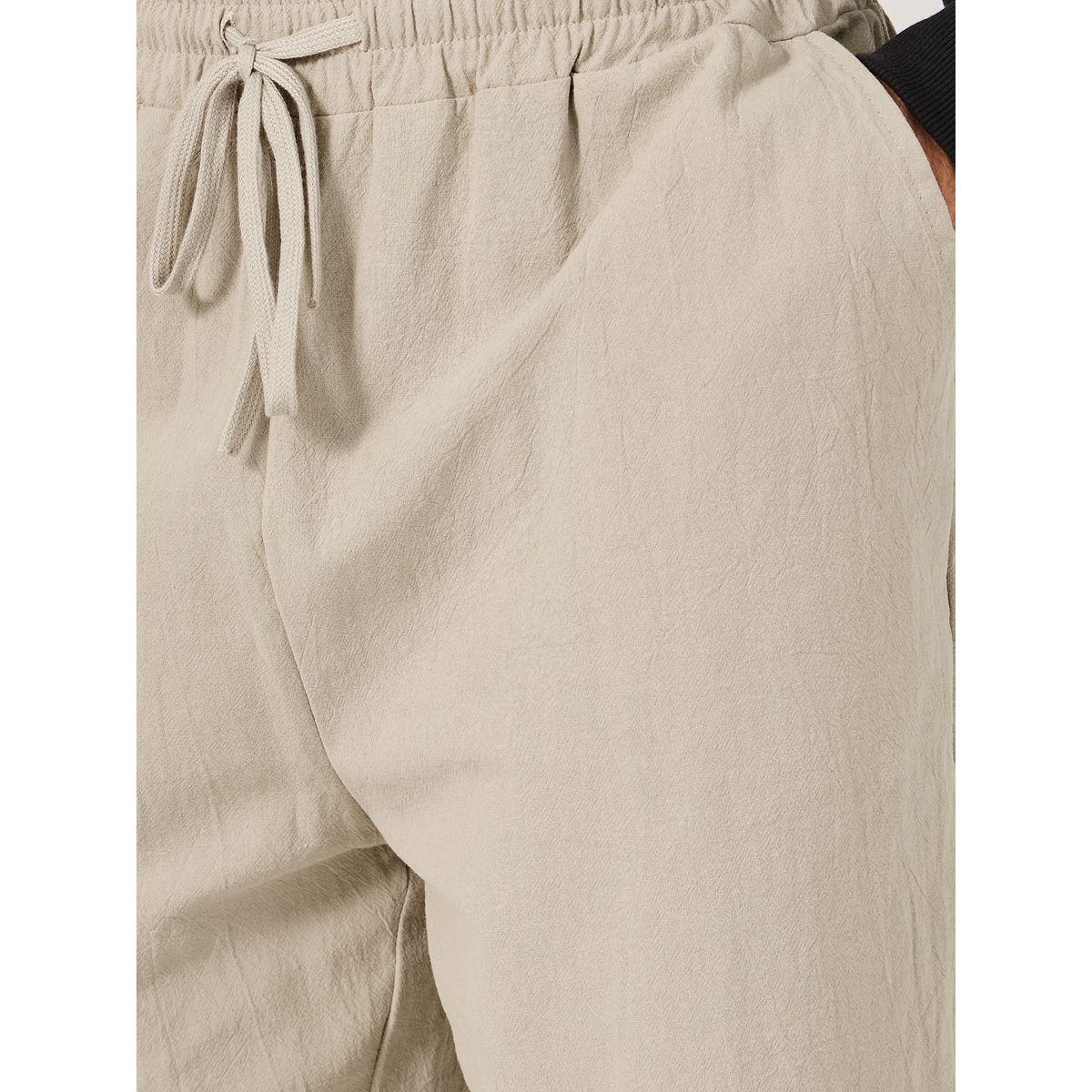 Relaxed Fit Drawcord Waist Woven Pants-men-clothing-bottoms-trousersandchinos-trousers-image-3