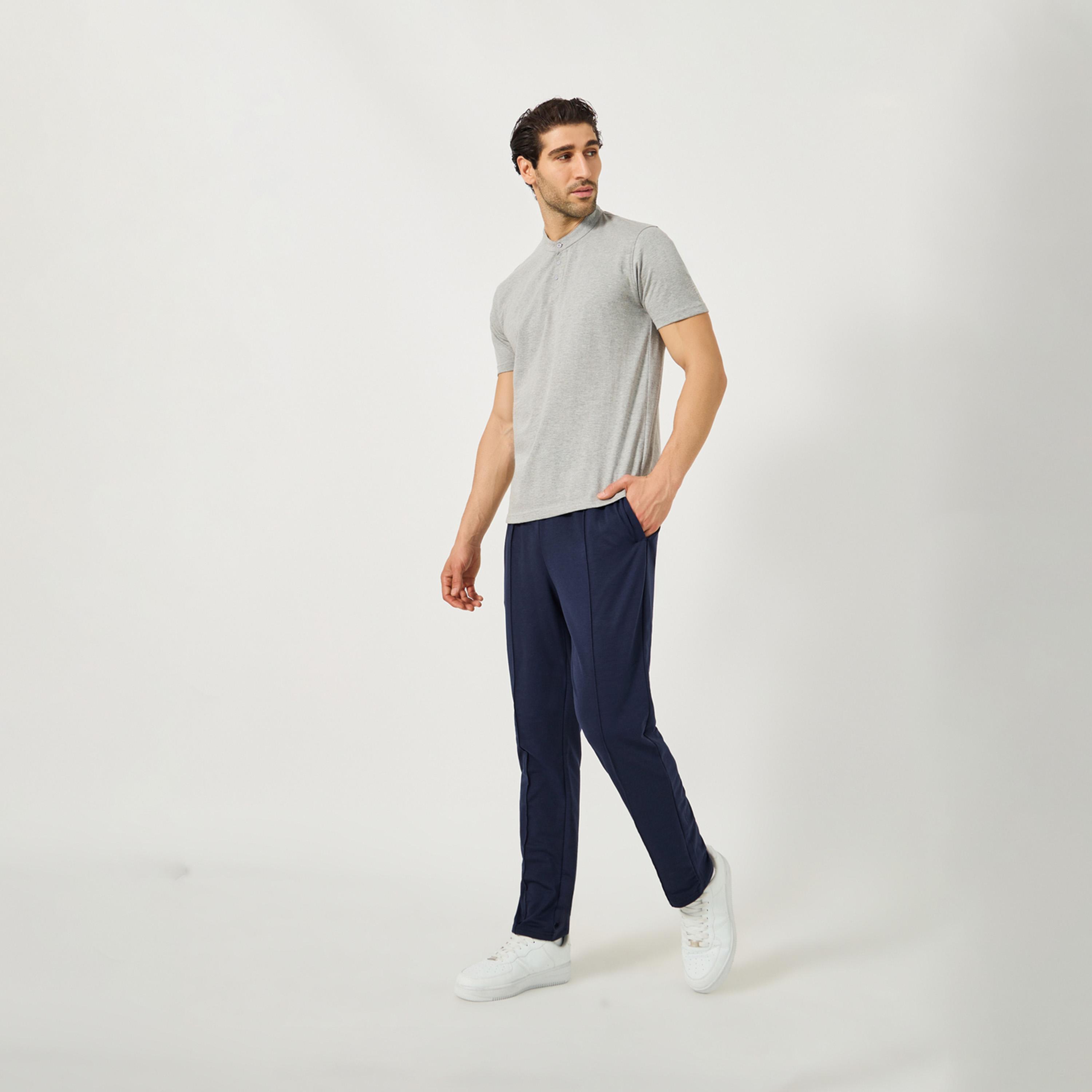 Styli Slim Fit Pintuck Pant With Drawstring-men-clothing-bottoms-jeans-image-2