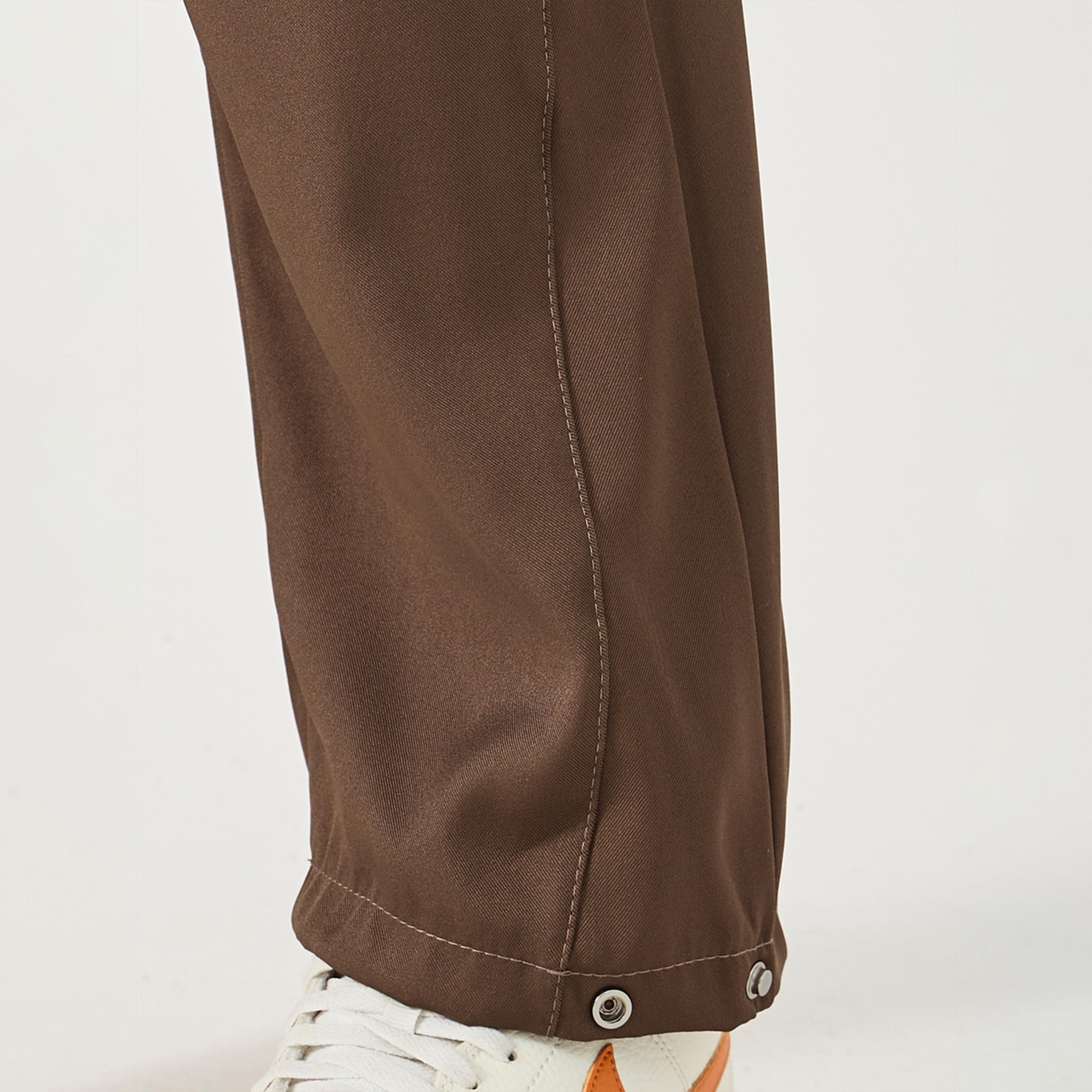 Styli Solid Loose Fit Mid Rise Pants with Drawstring-men-clothing-bottoms-trousersandchinos-trousers-image-4