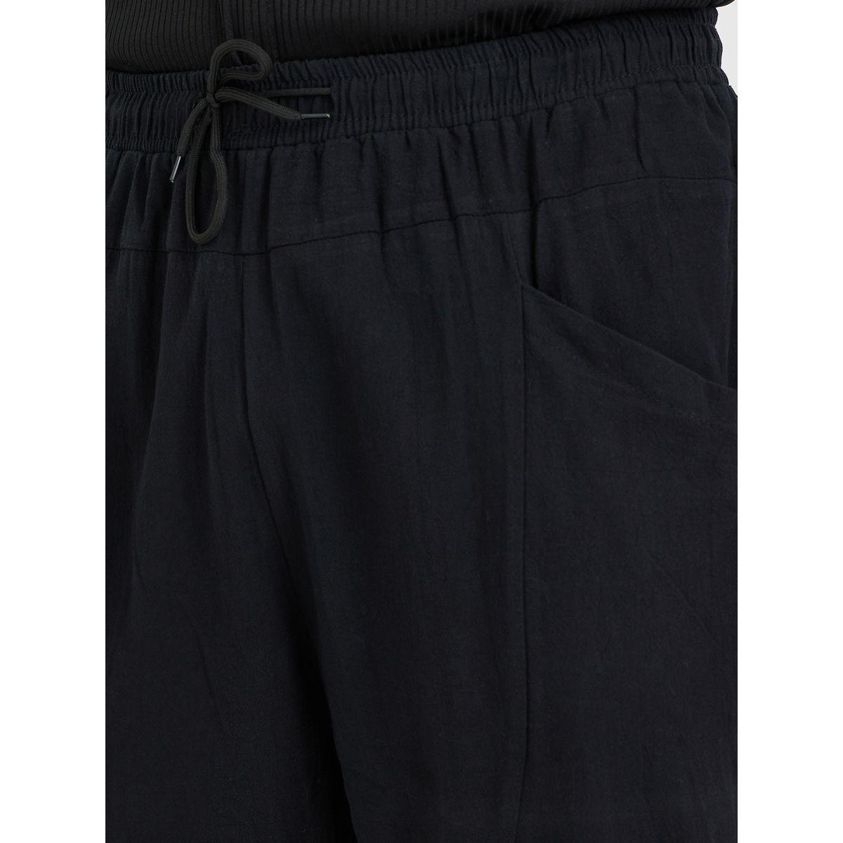 بنطال قطن كتان منسوج مع أربطة-men-clothing-bottoms-trousersandchinos-trousers-image-3