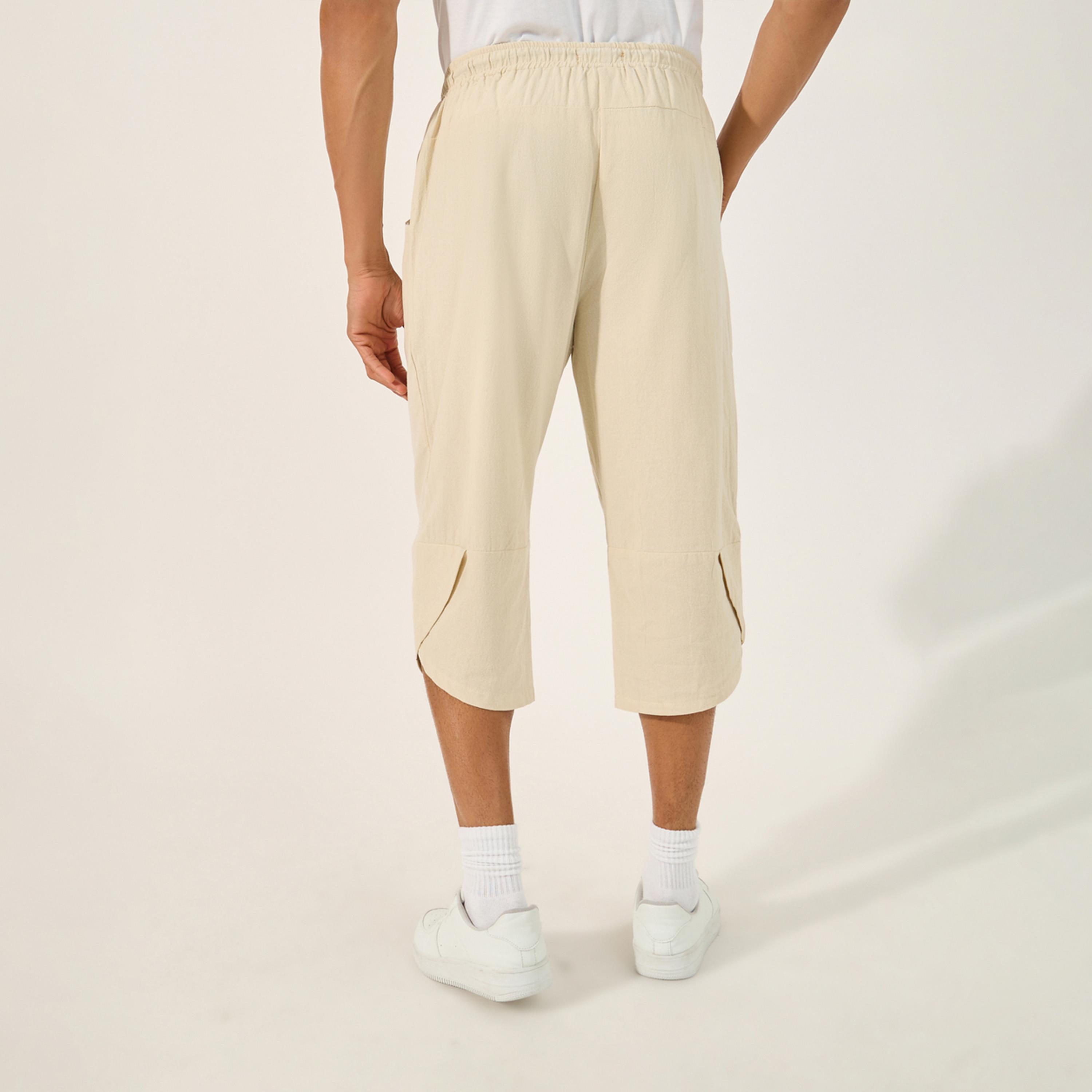 Styli Cotton Linen Woven Pant with Drawstring-men-clothing-bottoms-trousersandchinos-trousers-image-4