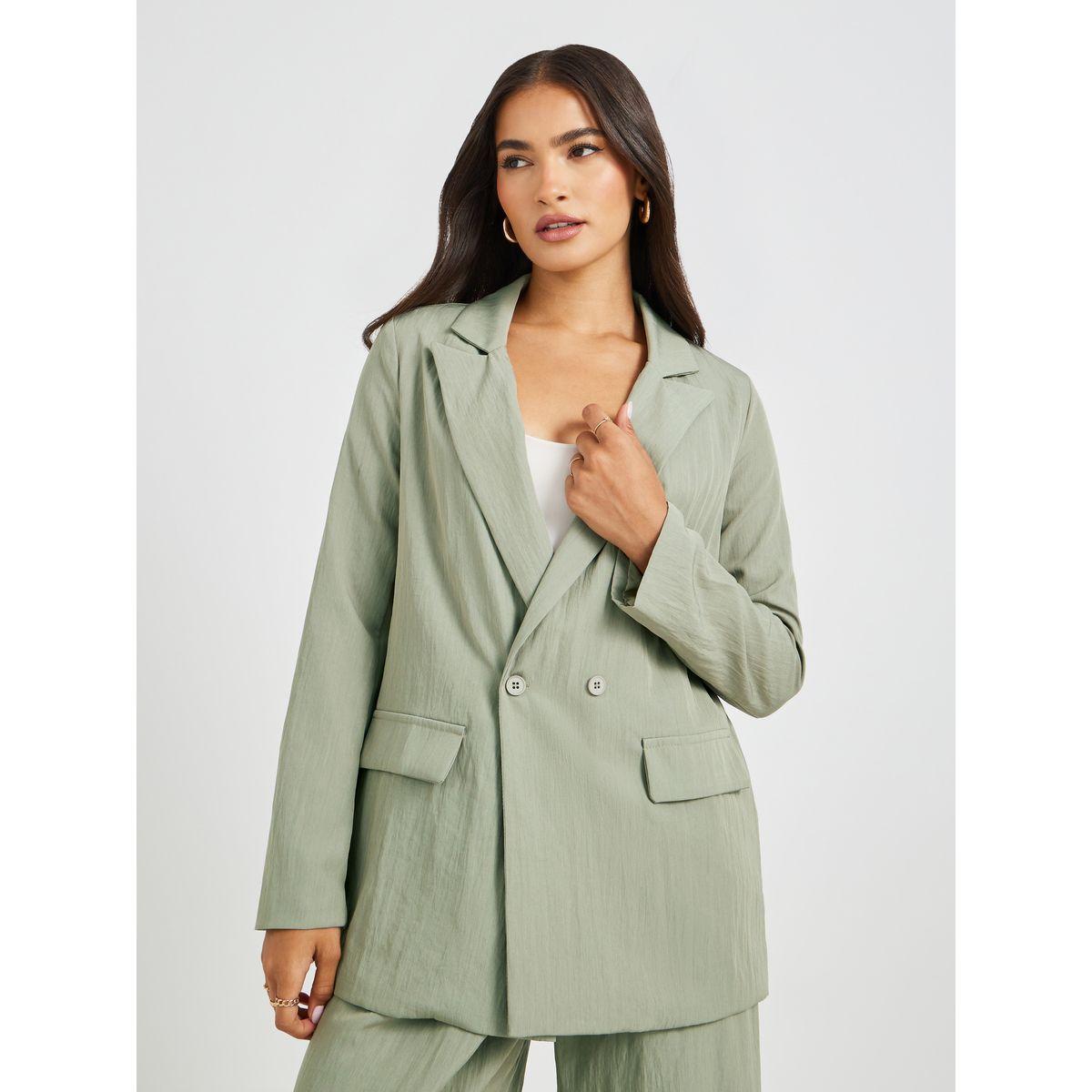 Styli Notch Lapel Oversized Regular Length Double Breasted Blazer-women-clothing-coatsandjackets-blazers-image-2