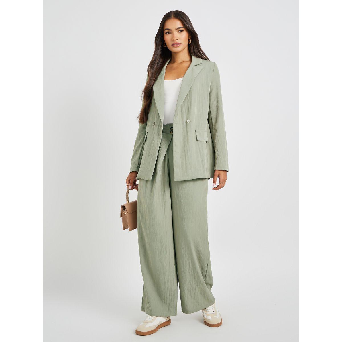 Styli Notch Lapel Oversized Regular Length Double Breasted Blazer-women-clothing-coatsandjackets-blazers-image-3