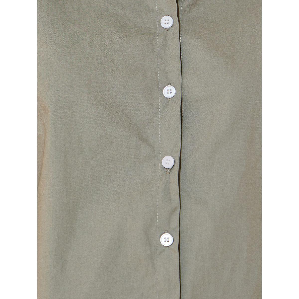 Take Two Solid Button Through Puff Sleeve Shirt-women-clothing-shirtsandblouses-shirts-image-3