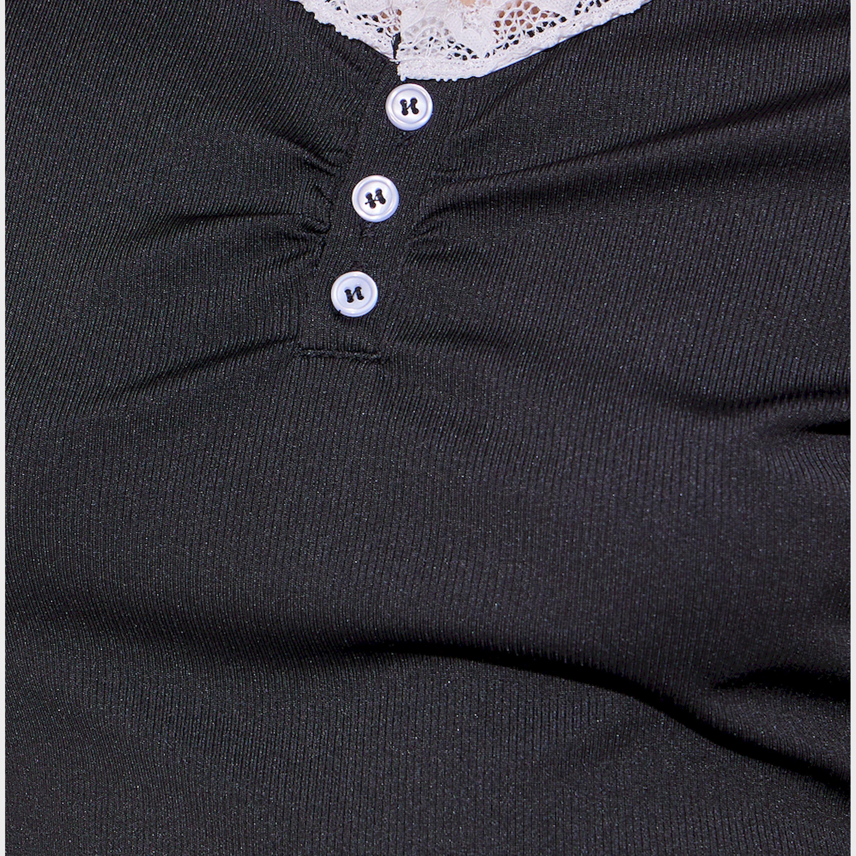 Take Two Lace Contrast Round Neck Rib Top-women-clothing-shirtsandblouses-blouses-image-4