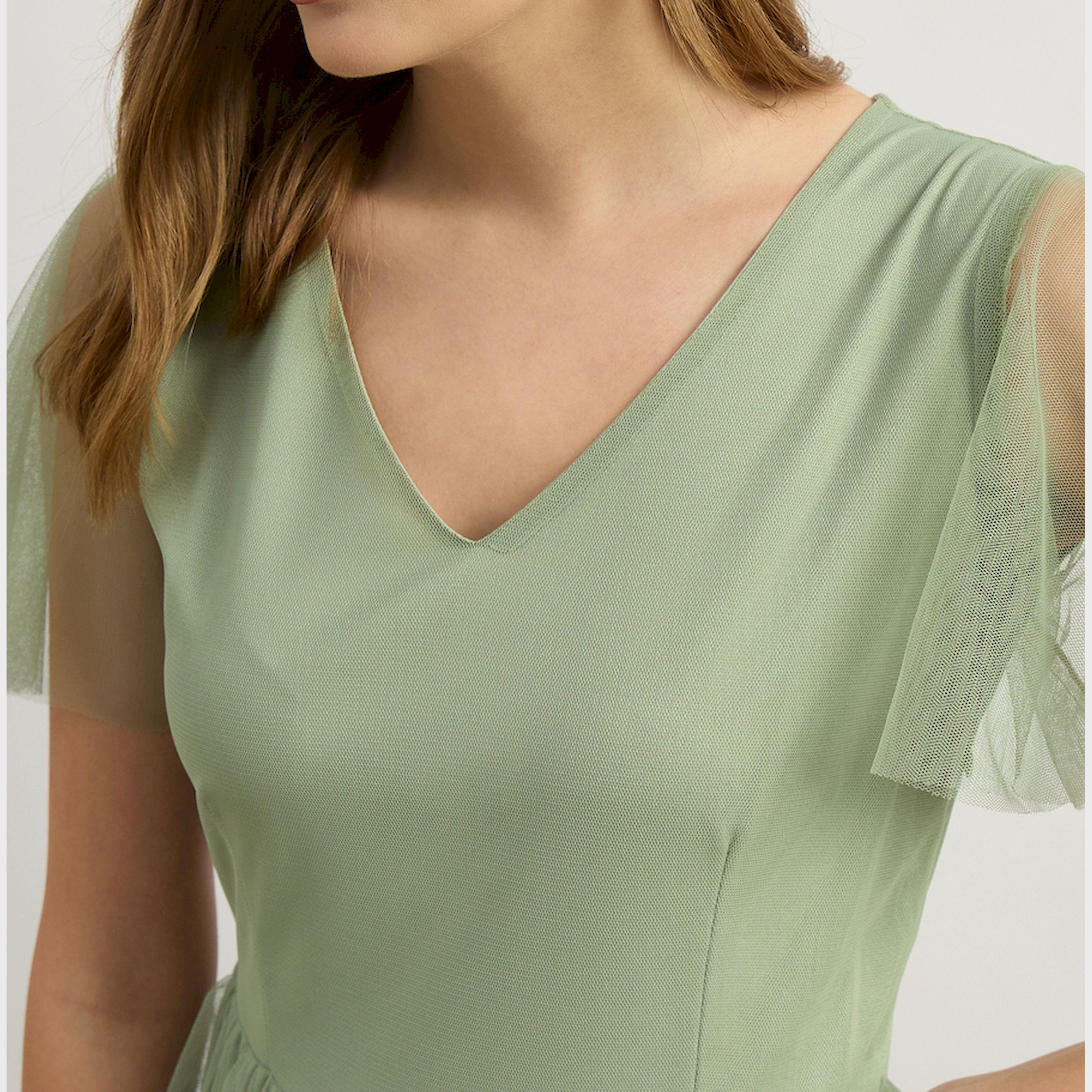 Styli Sip Sip Hooray Square Neck A-Line Dress With Chain Trim-women-clothing-dresses-image-4