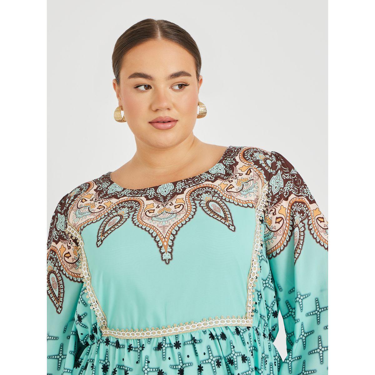 فستان طويل بمقاس كبير وأكمام طويلة-women-clothing-dresses-image-4
