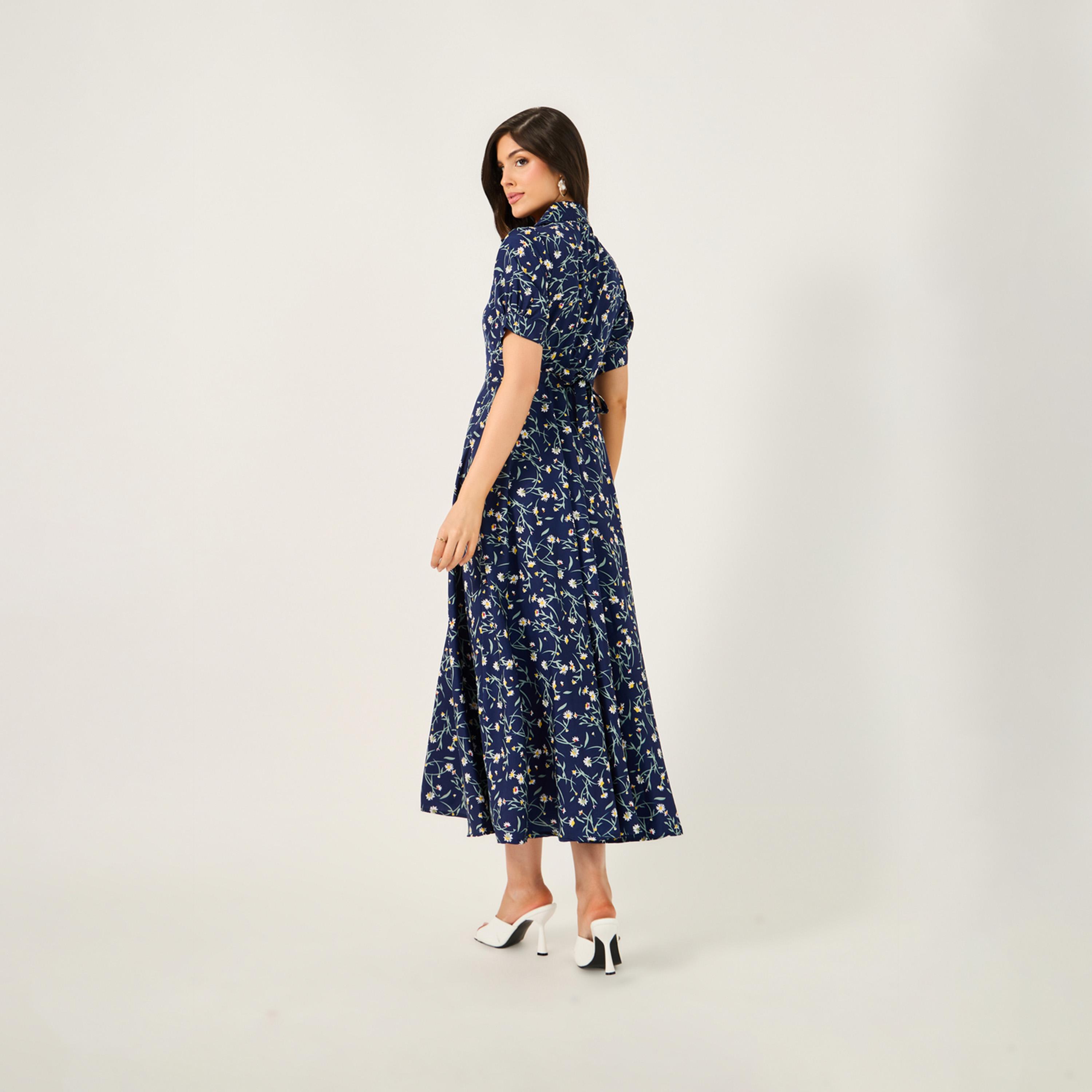 Styli All-Over Floral Printed A-Line Maxi Dress-women-clothing-dresses-image-6