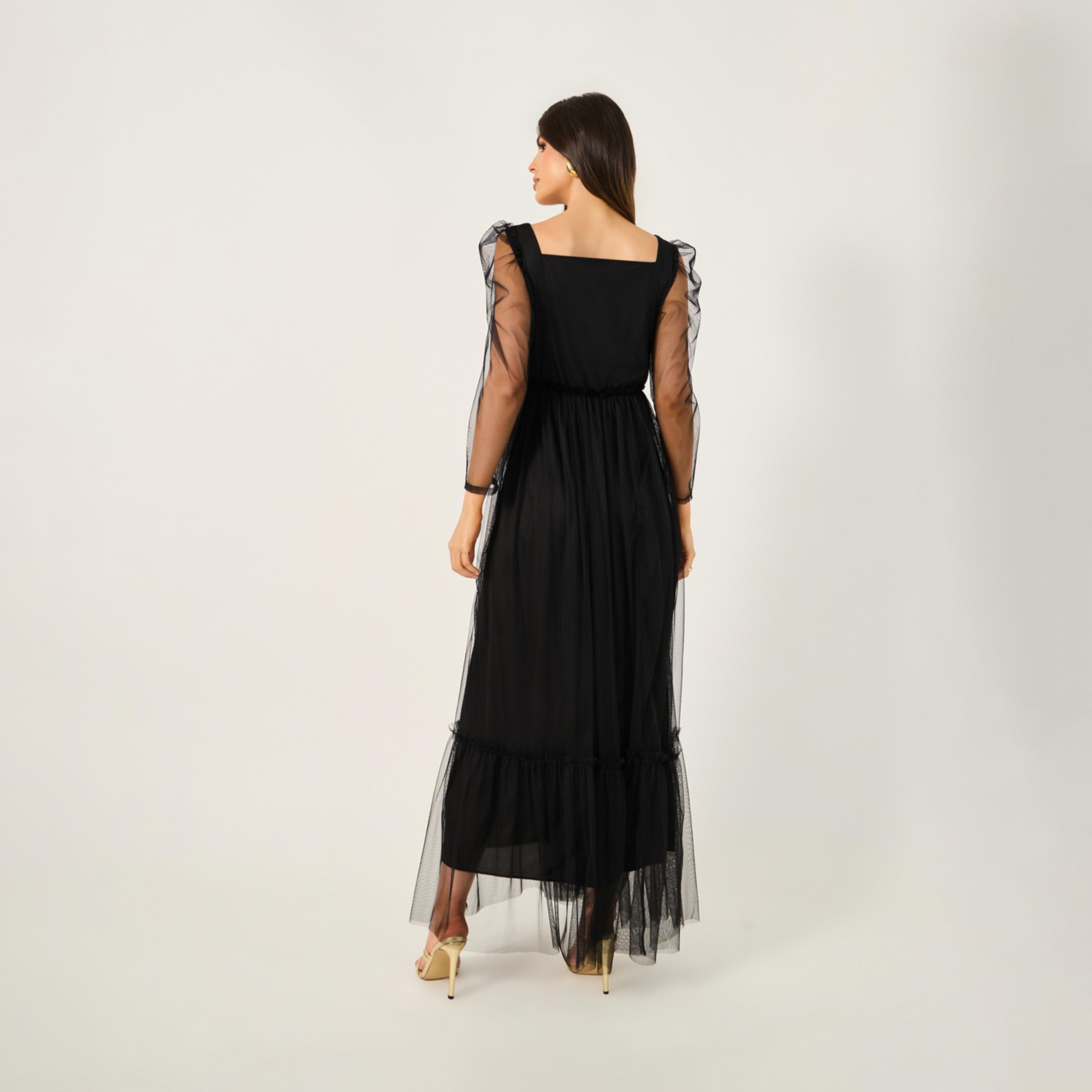 فيشود ستايلي - فستان ماكسي متعدد الطبقات بطبعة زهور-women-clothing-dresses-image-5
