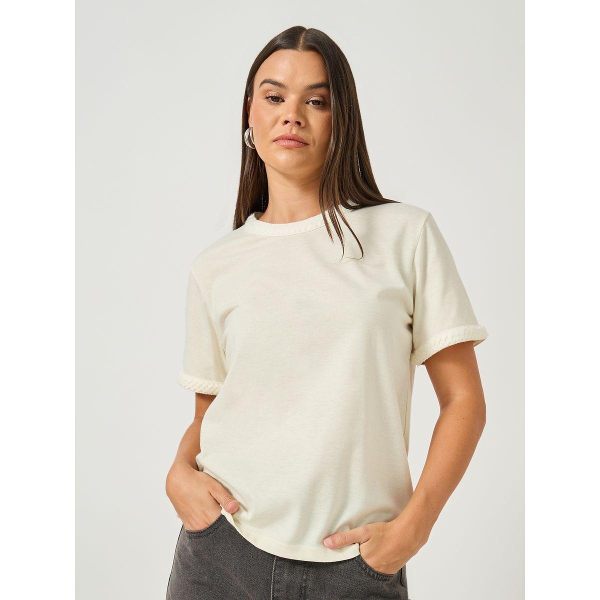 تيشيرت بقصة عادية وأكمام قصيرة-women-clothing-tshirts-image-3