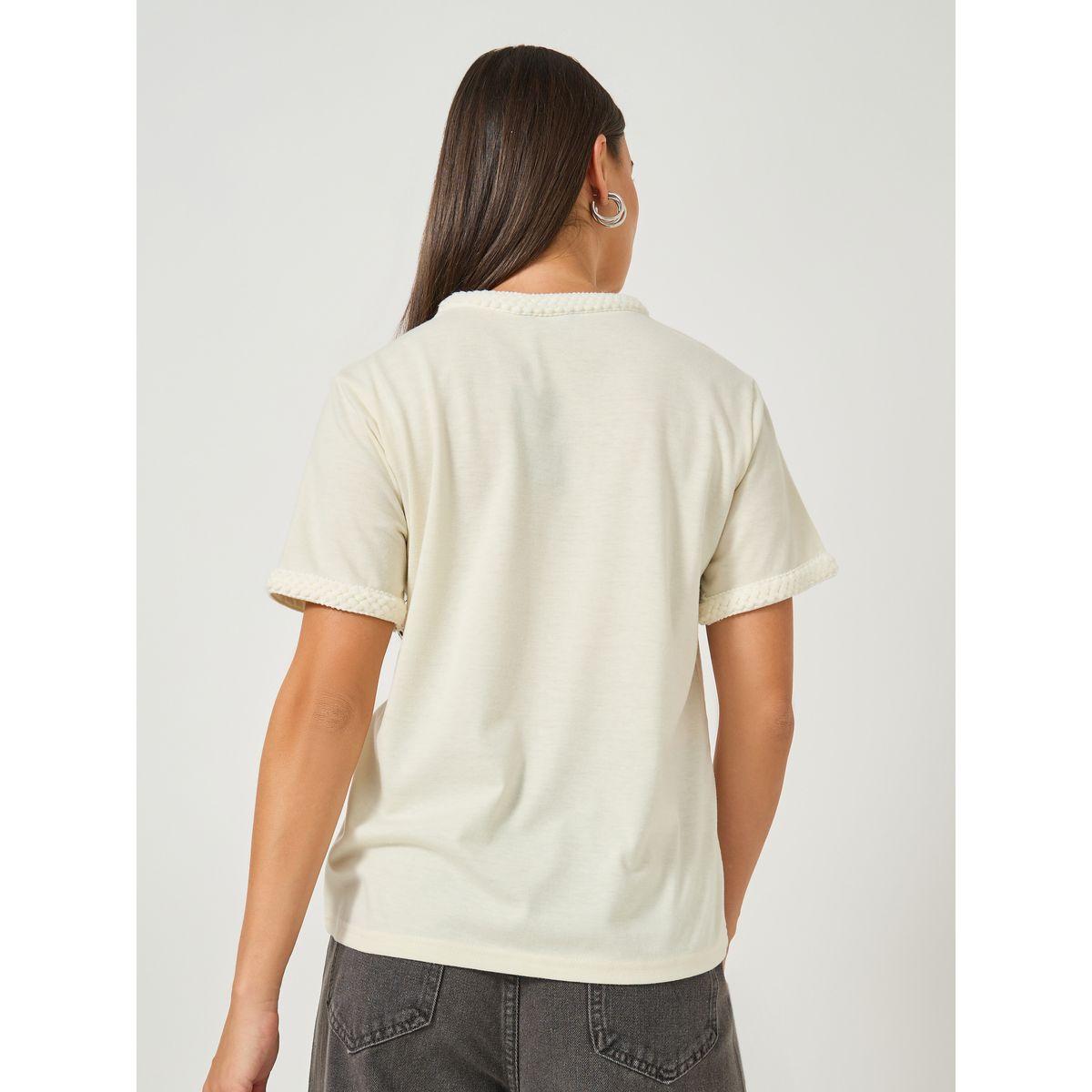 تيشيرت بقصة عادية وأكمام قصيرة-women-clothing-tshirts-image-5