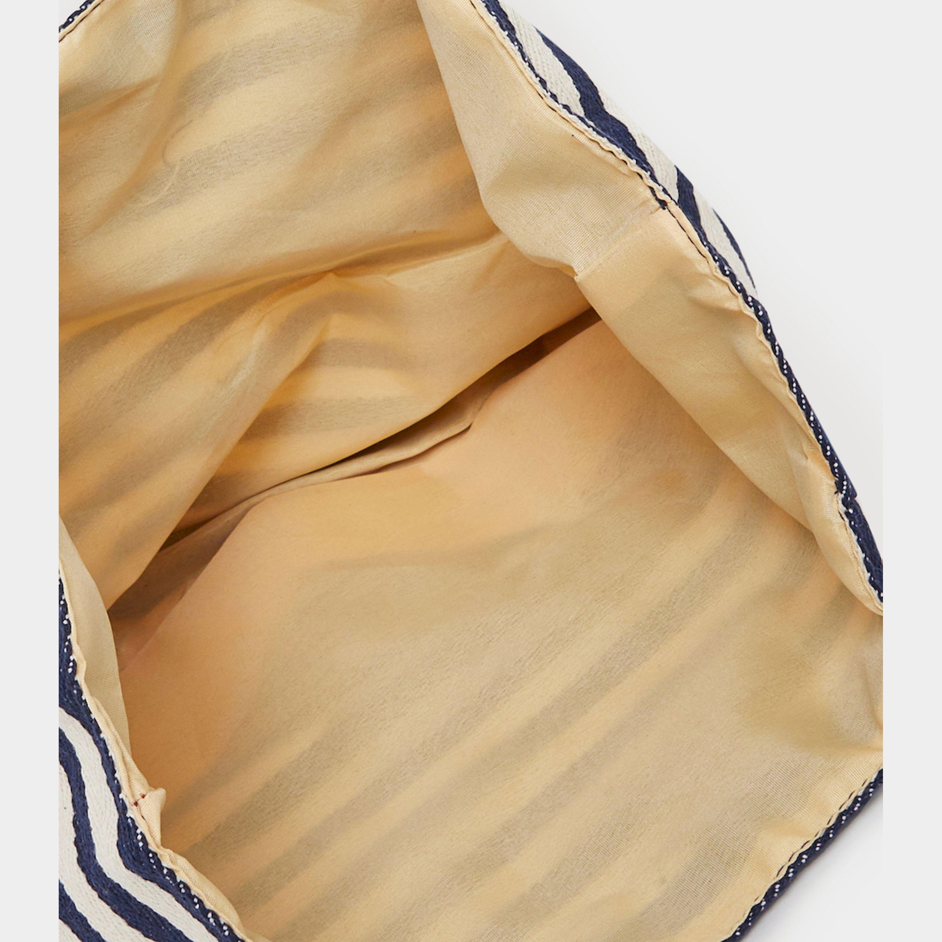 Styli Striped Metal Patch Detail Shopper Bag-women-bagsandwallets-handbags-image-6