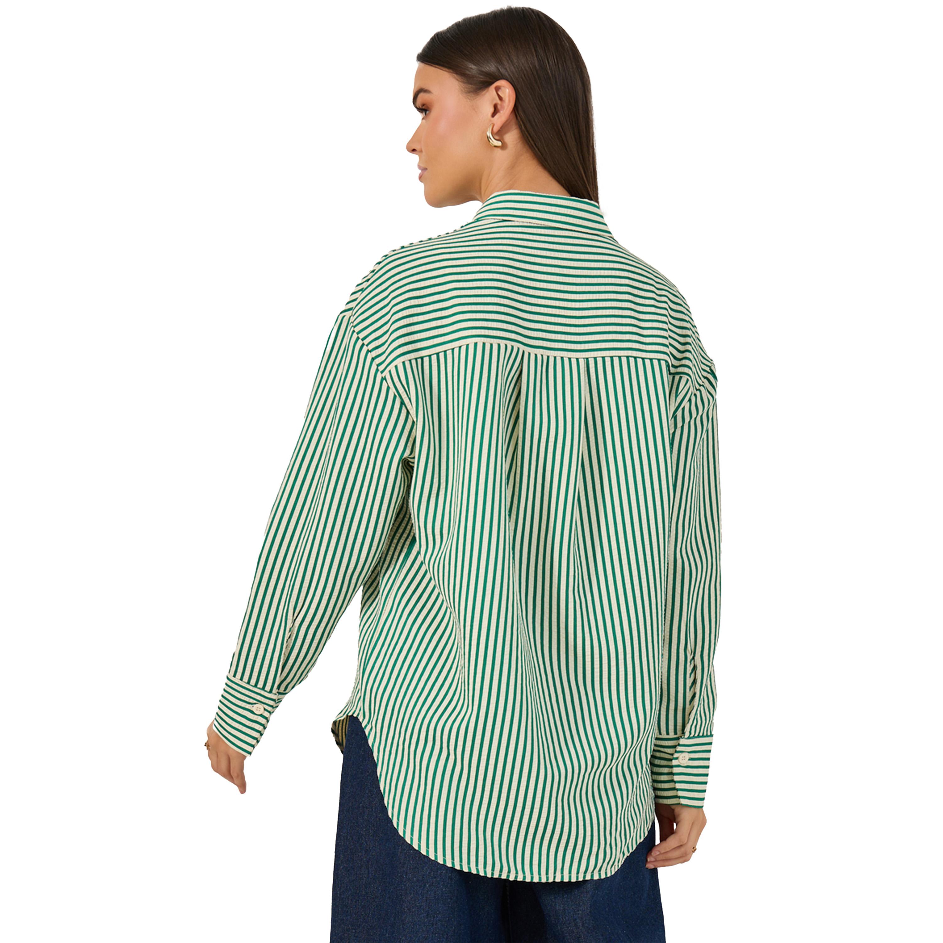 Styli Striped Button-Down Long Sleeve Shirt-women-clothing-shirtsandblouses-shirts-image-5