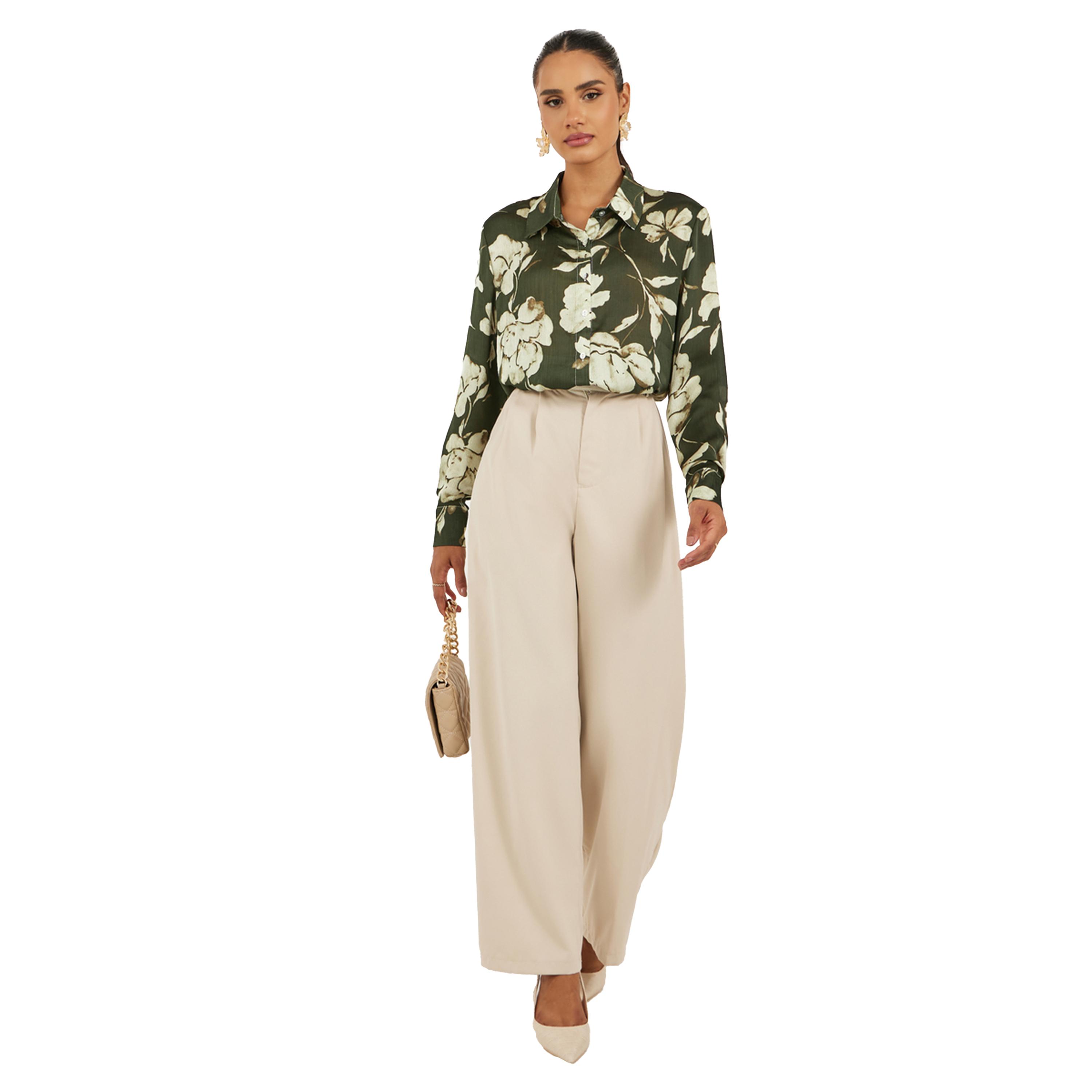 Styli Women Floral Printed Spread Collar Oversized Shirt-women-clothing-shirtsandblouses-shirts-image-3