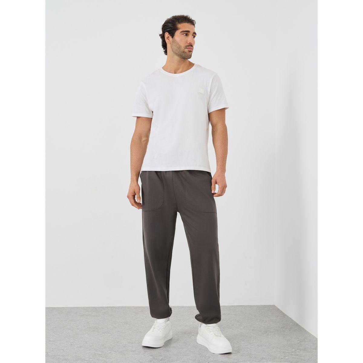 Styli Oversized Fit Joggers with Drawstring-men-clothing-bottoms-joggers-image-2