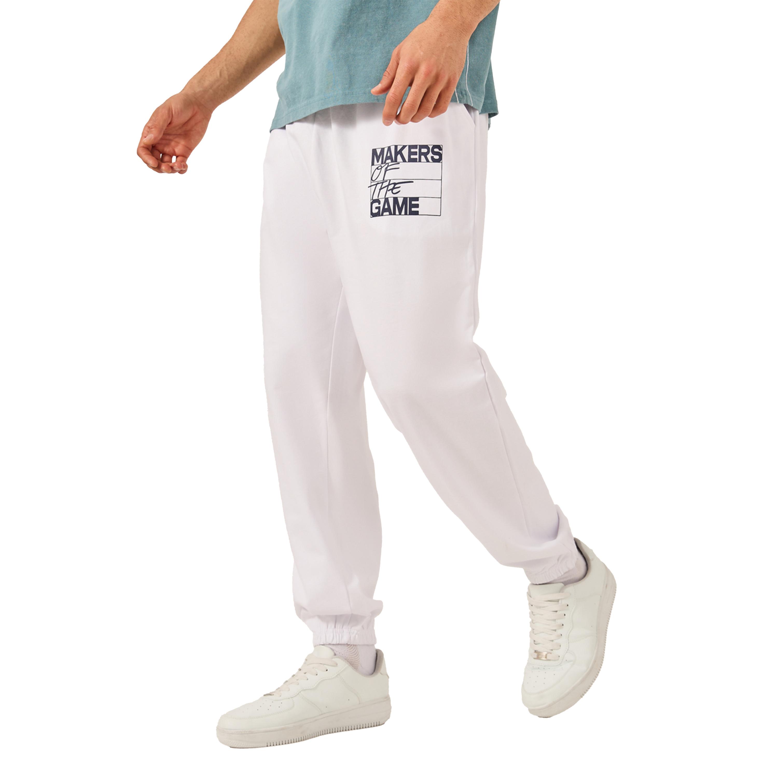 Styli Oversized Joggers with Elasticated Hem-men-clothing-bottoms-joggers-image-1