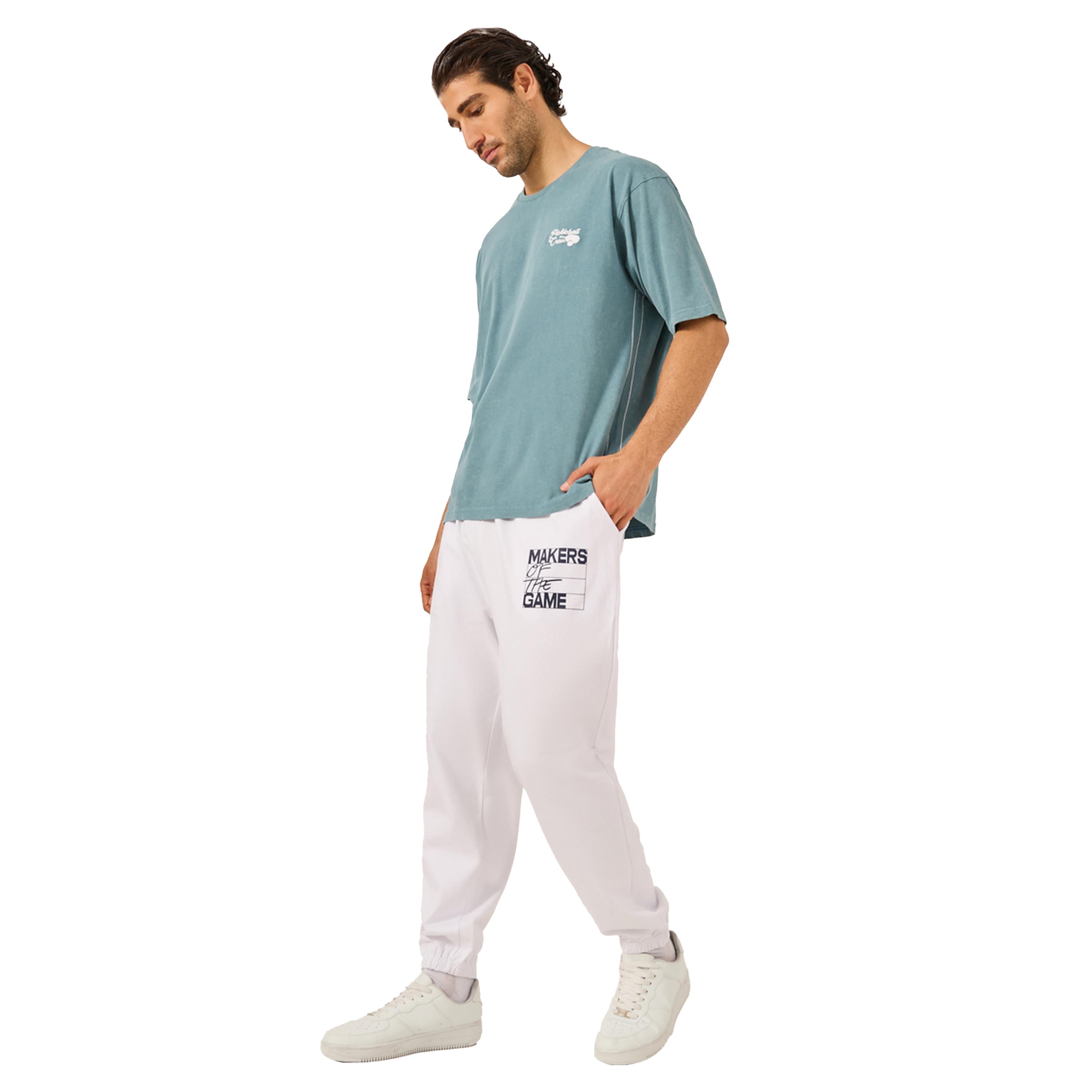 Styli Oversized Joggers with Elasticated Hem-men-clothing-bottoms-joggers-image-2