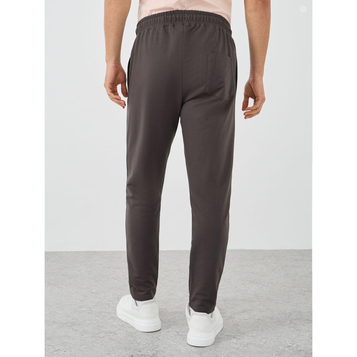 Styli Slim Fit Open Hem Joggers with Drawstring-men-clothing-bottoms-joggers-image-4