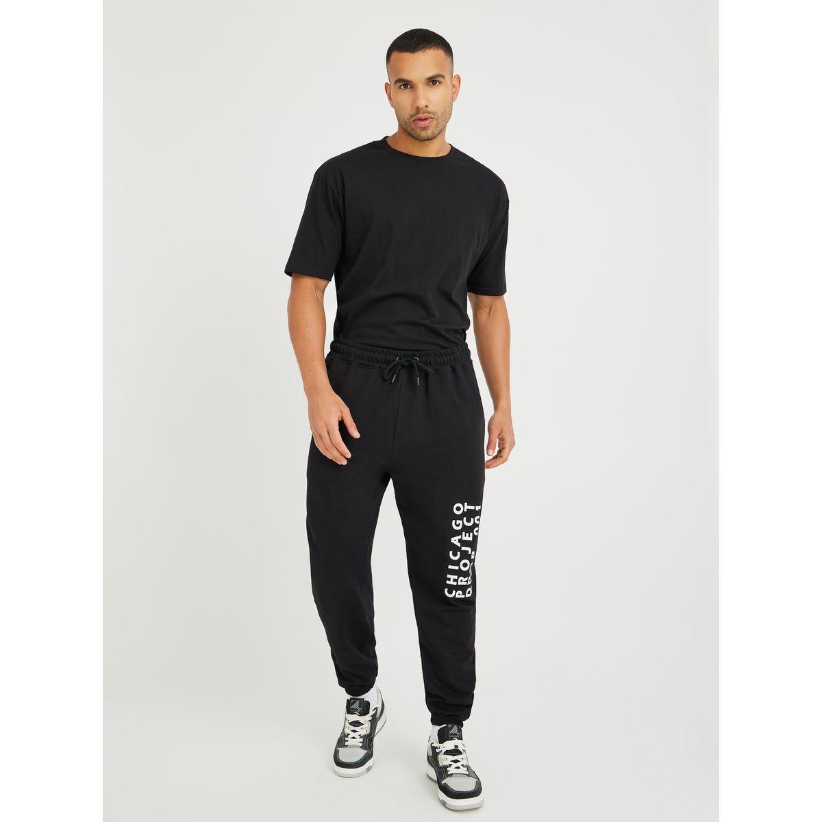 Styli Oversized Cotton Terry Jogger with Print Detail-men-clothing-bottoms-joggers-image-3