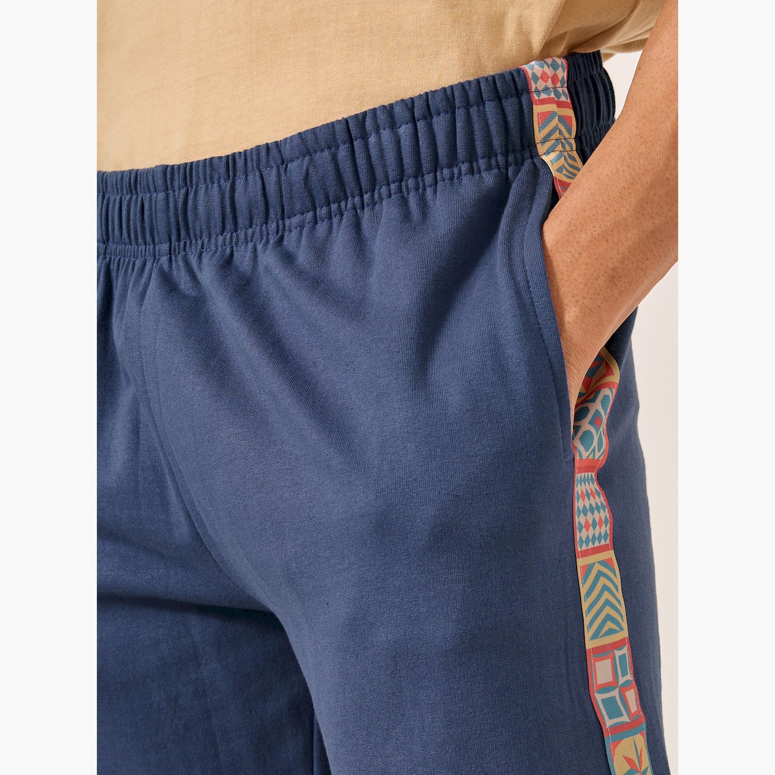 Styli Side Tape Mid Rise Relaxed Fit Joggers-men-clothing-bottoms-joggers-image-4