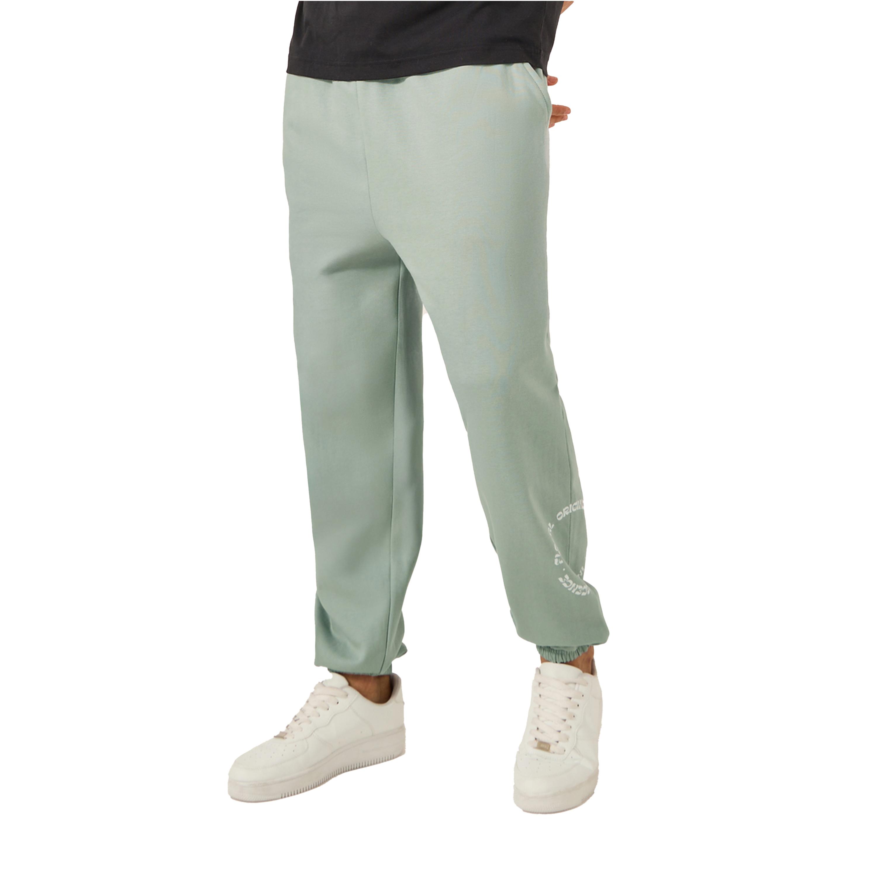 ستايلي- بنطال رياضي كبير الحجم من الصوف مطبوع عليه Styli Placement-men-clothing-bottoms-joggers-image-3