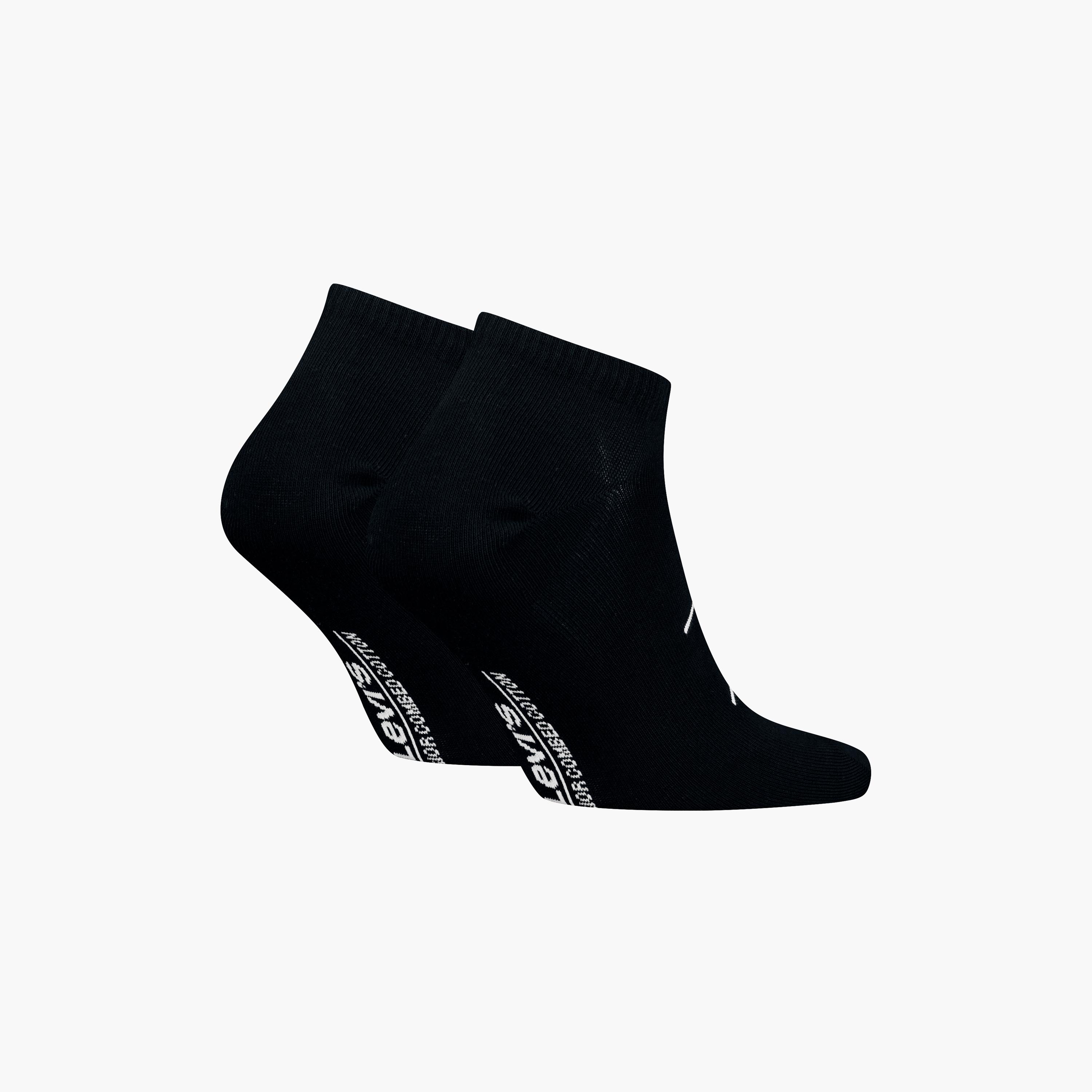 مجموعة من 2 جوارب رجالية بطول الكاحل بشعار منقوش من ليفايس-men-socks-image-4